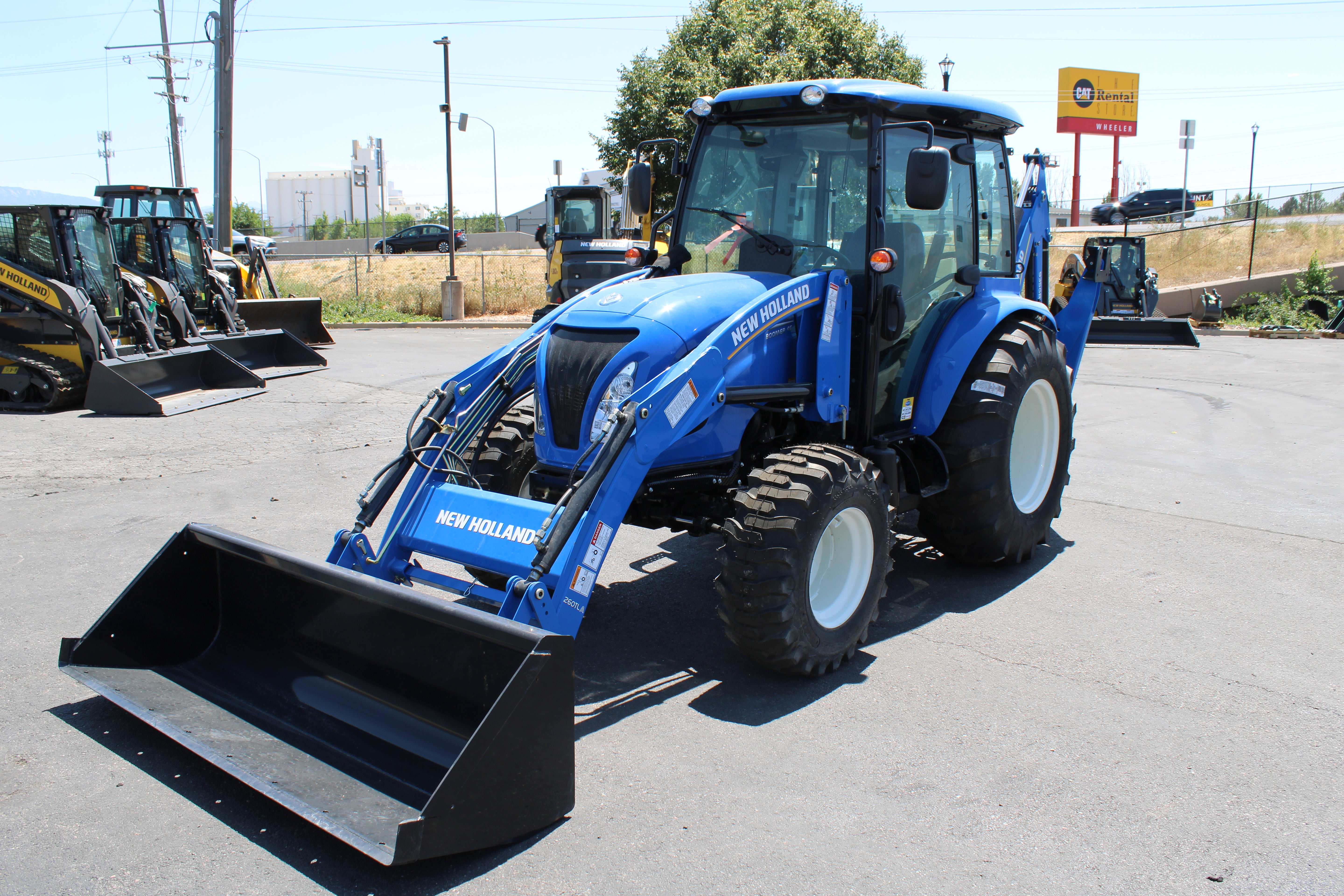 New Holland Boomer 45 Backhoe Tractor