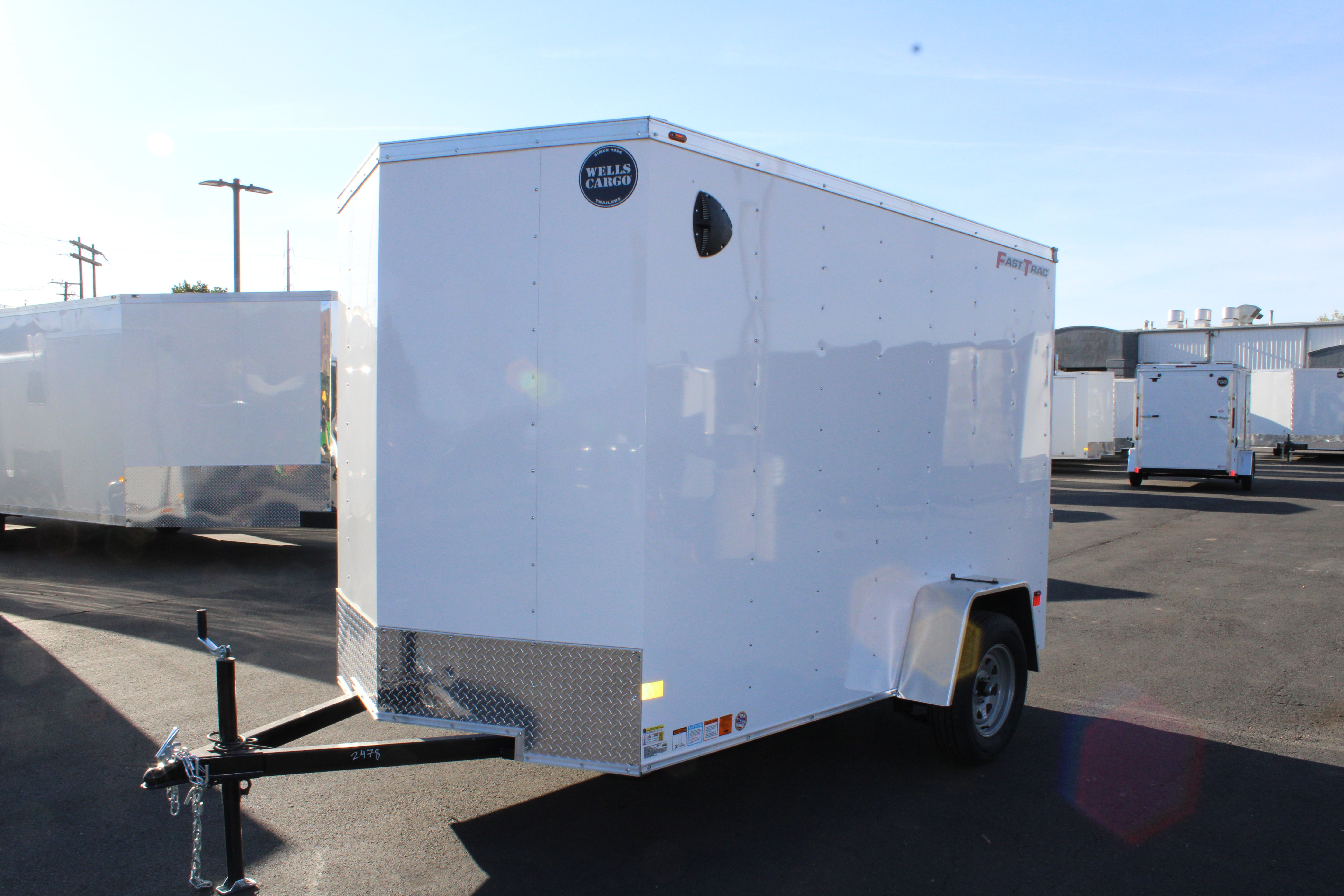 2025 Wells Cargo 6 x 10 Enclosed Trailer