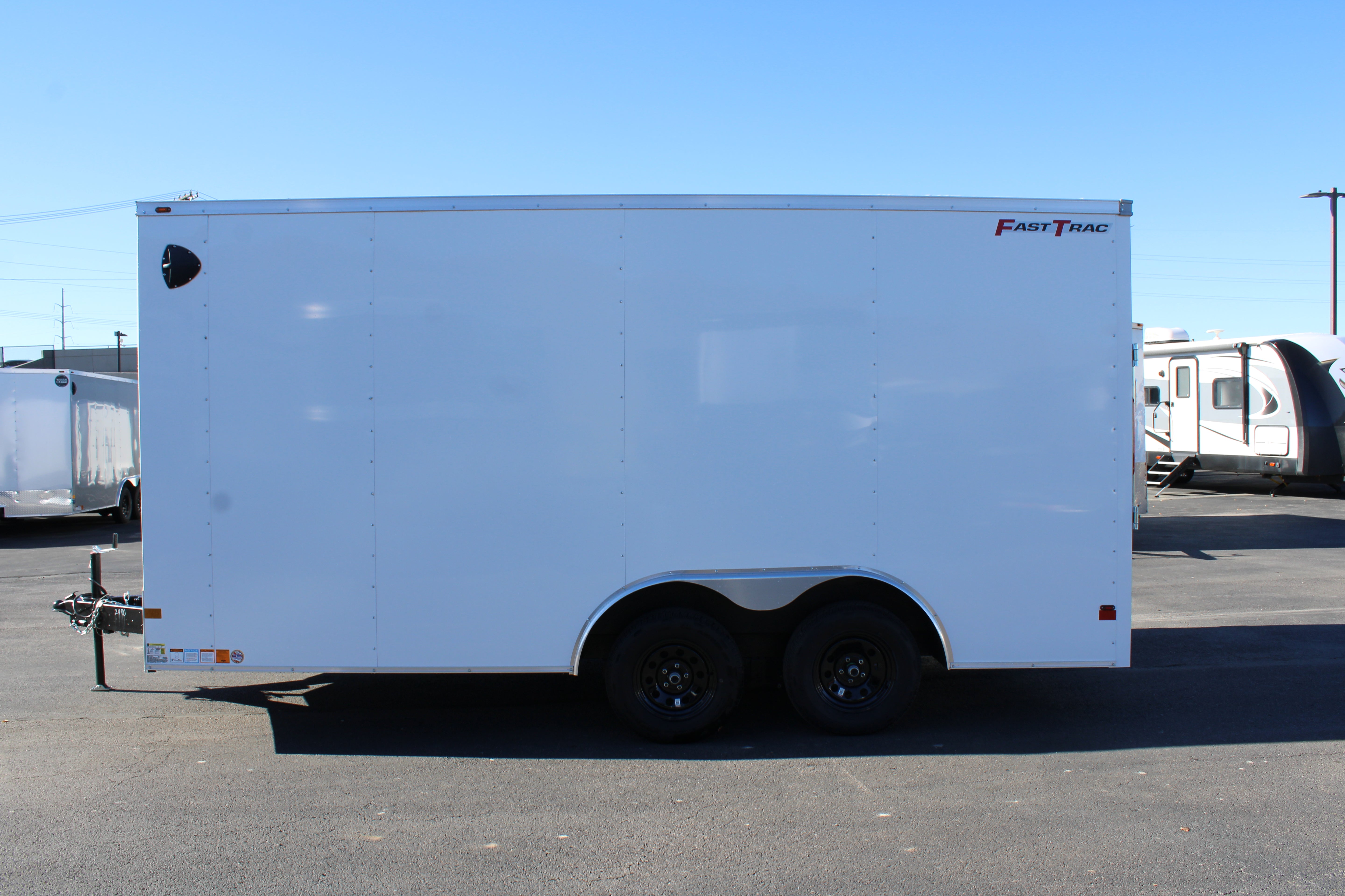 Wells Cargo 8.5 x 16 Deluxe Enclosed Trailer