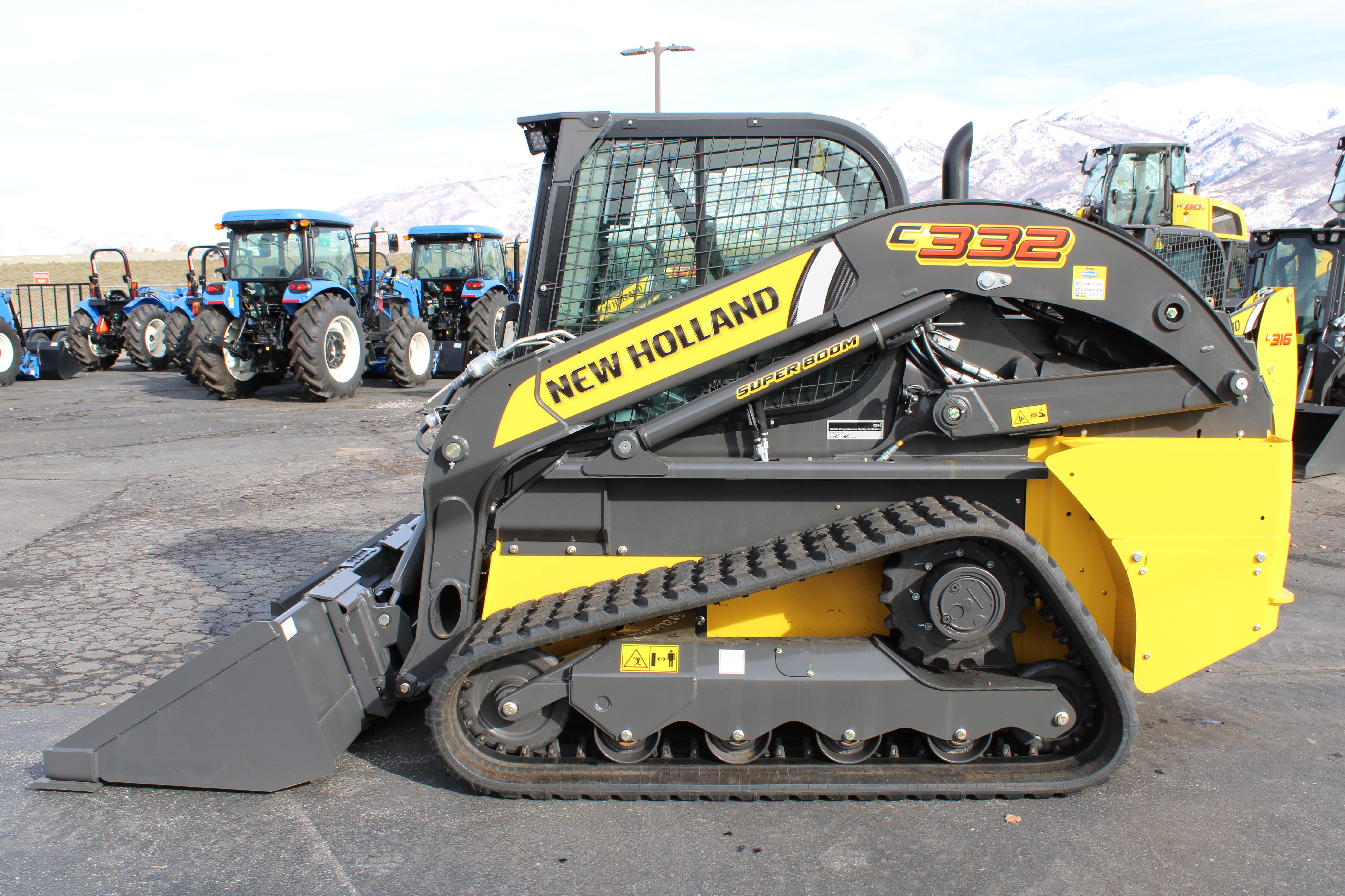 2025 New Holland C332 Track Loader