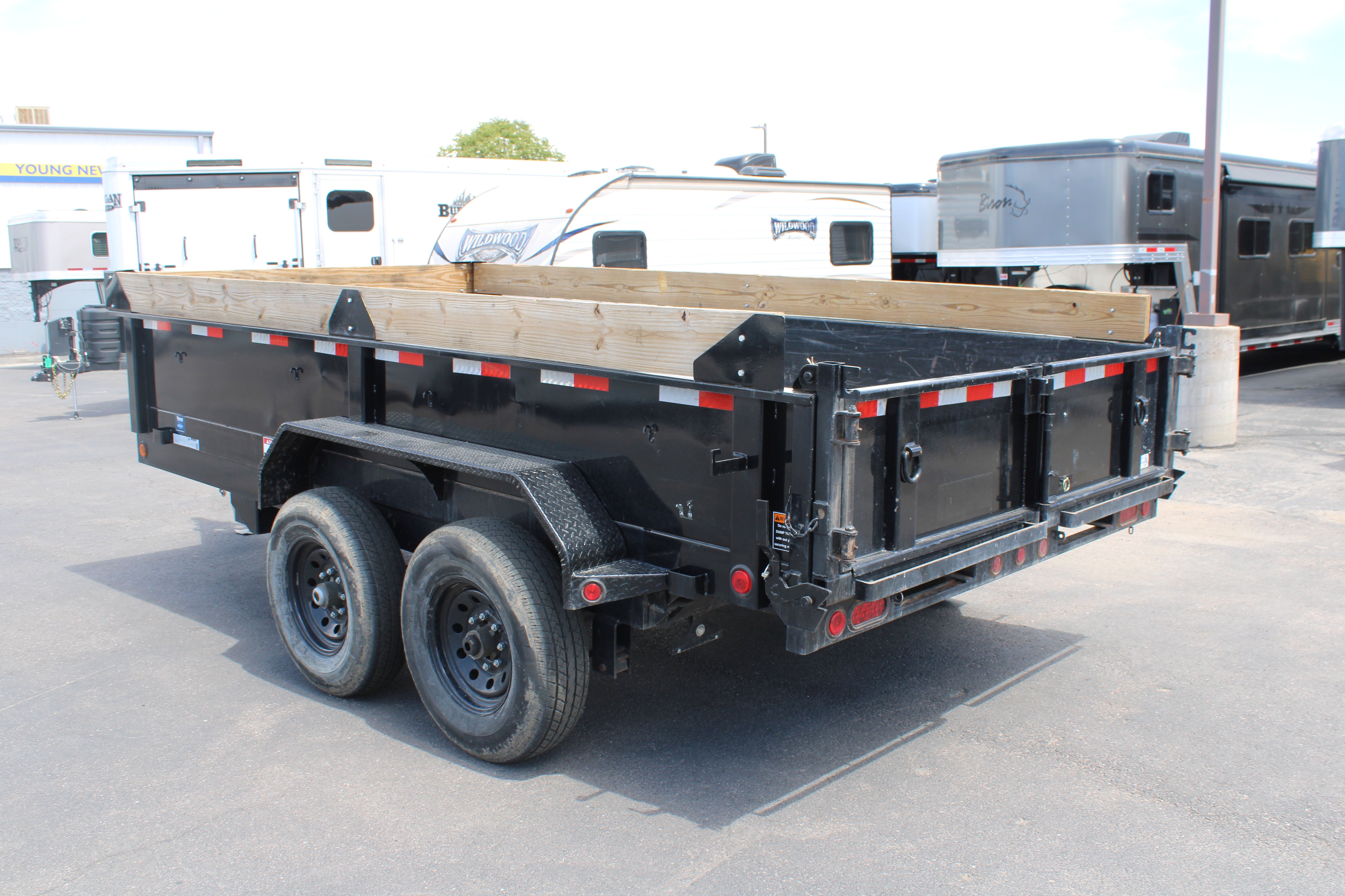 Used 14' Dump Trailer 2024