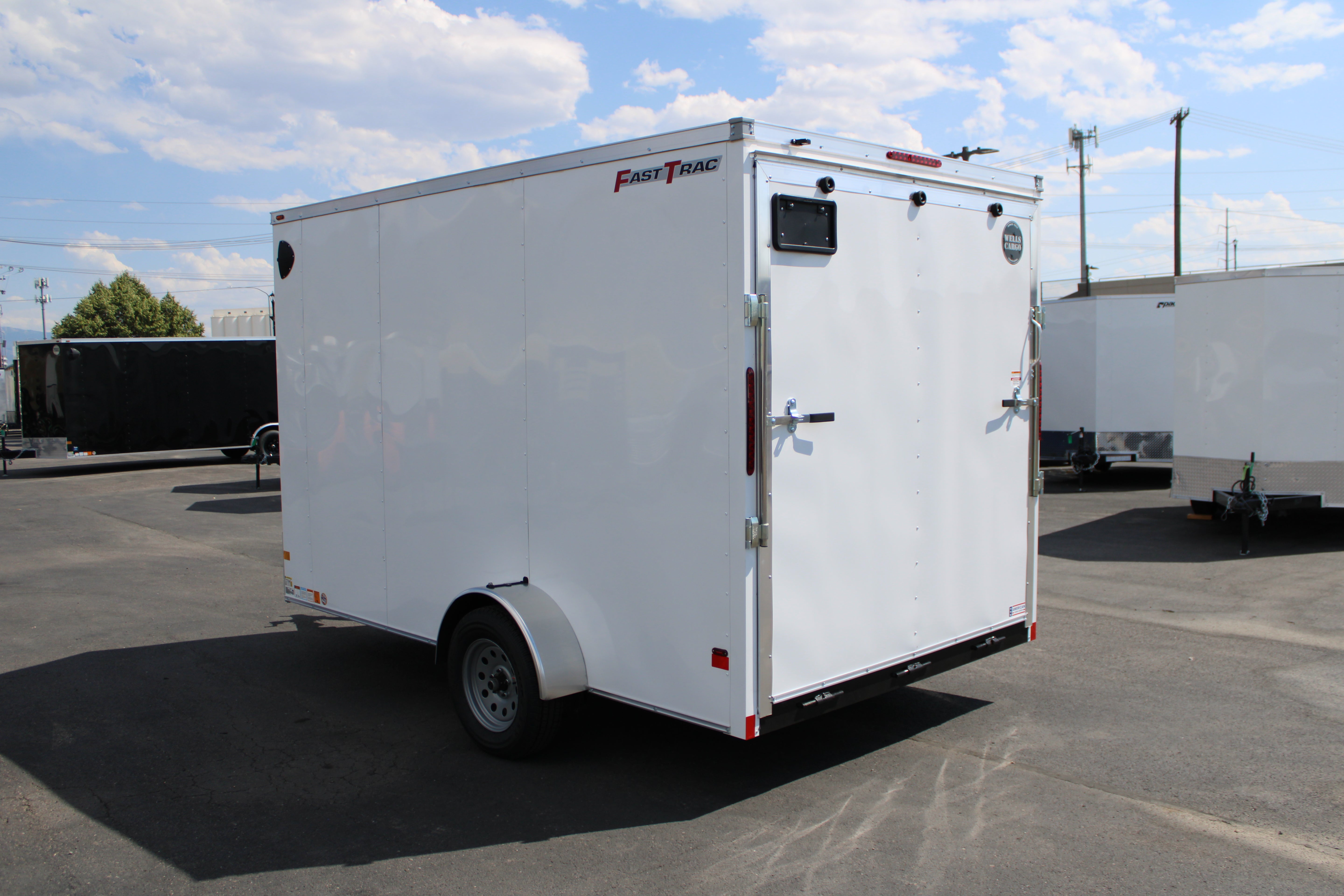 Wells Cargo 7 x 12 Deluxe Enclosed Trailer