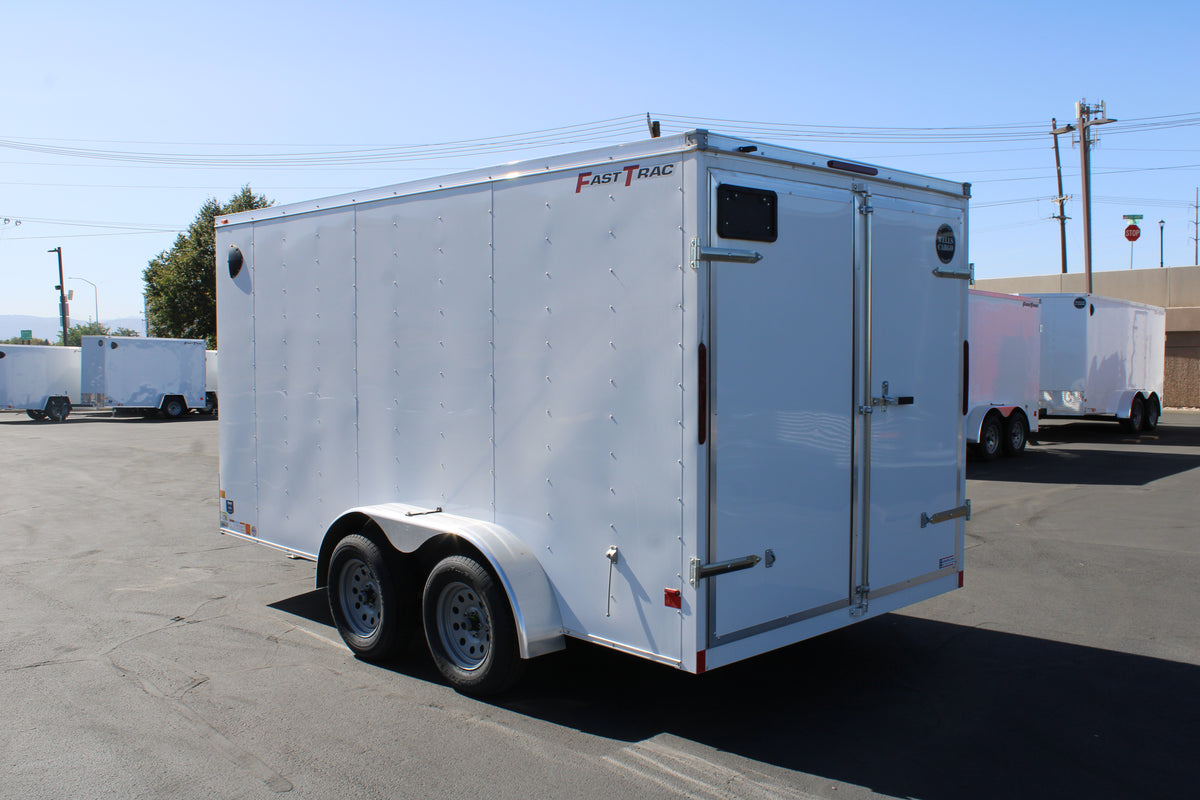 Wells Cargo 7x14 Enclosed Trailer With Barn Doors