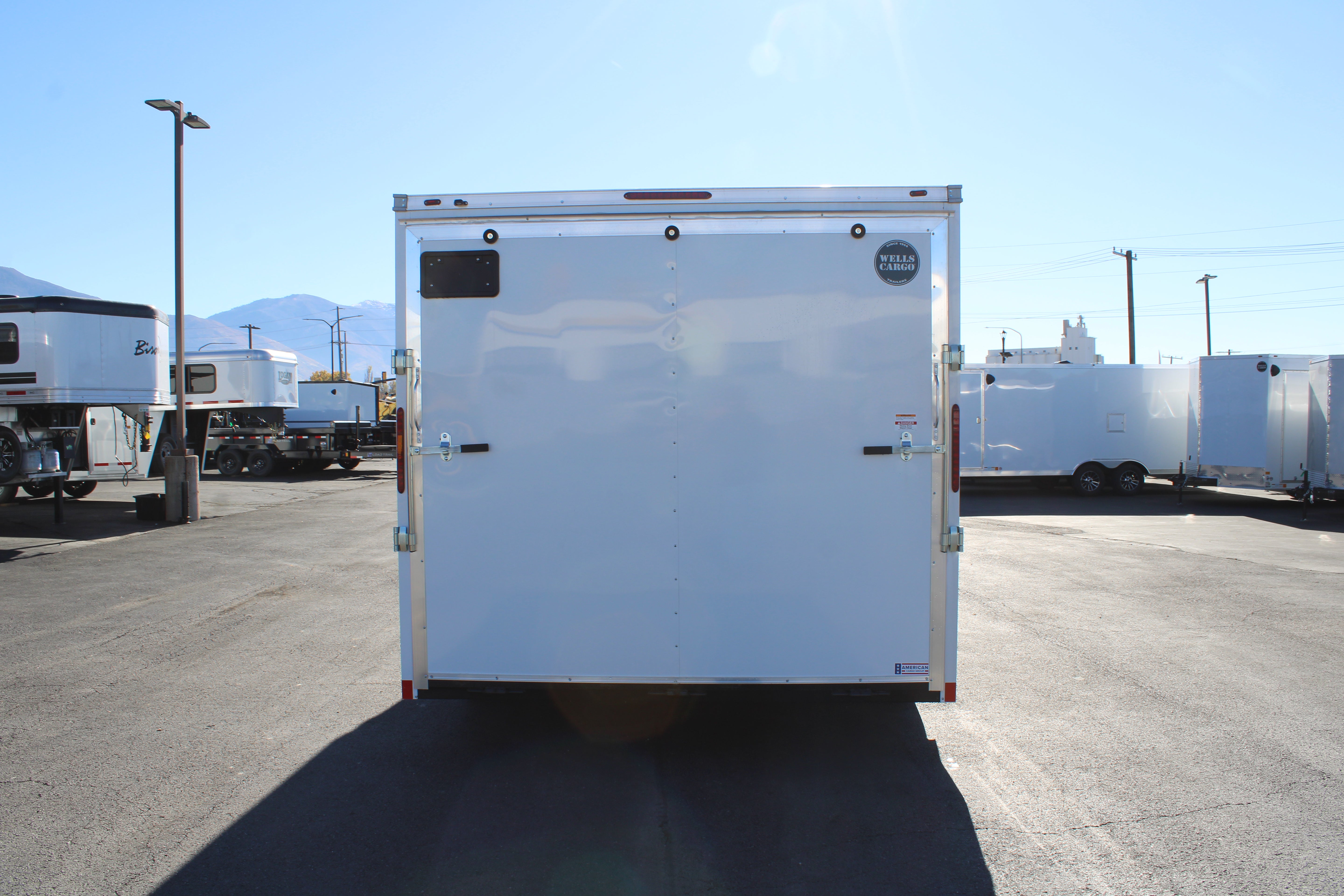 Wells Cargo 8.5 x 16 Deluxe Enclosed Trailer