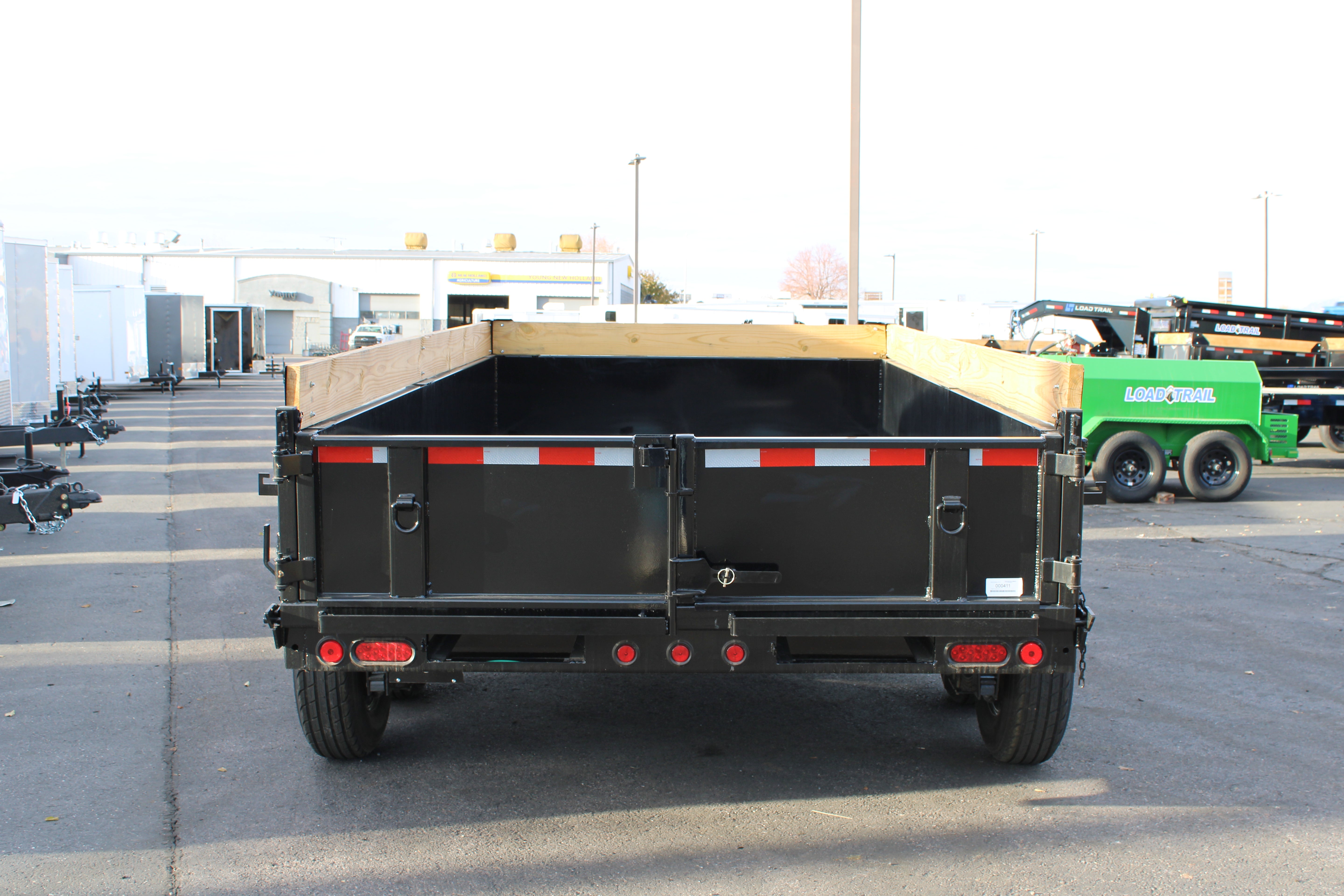 2024 Load Trail 83" x 14' Dump Trailer W/ Wood Extensions