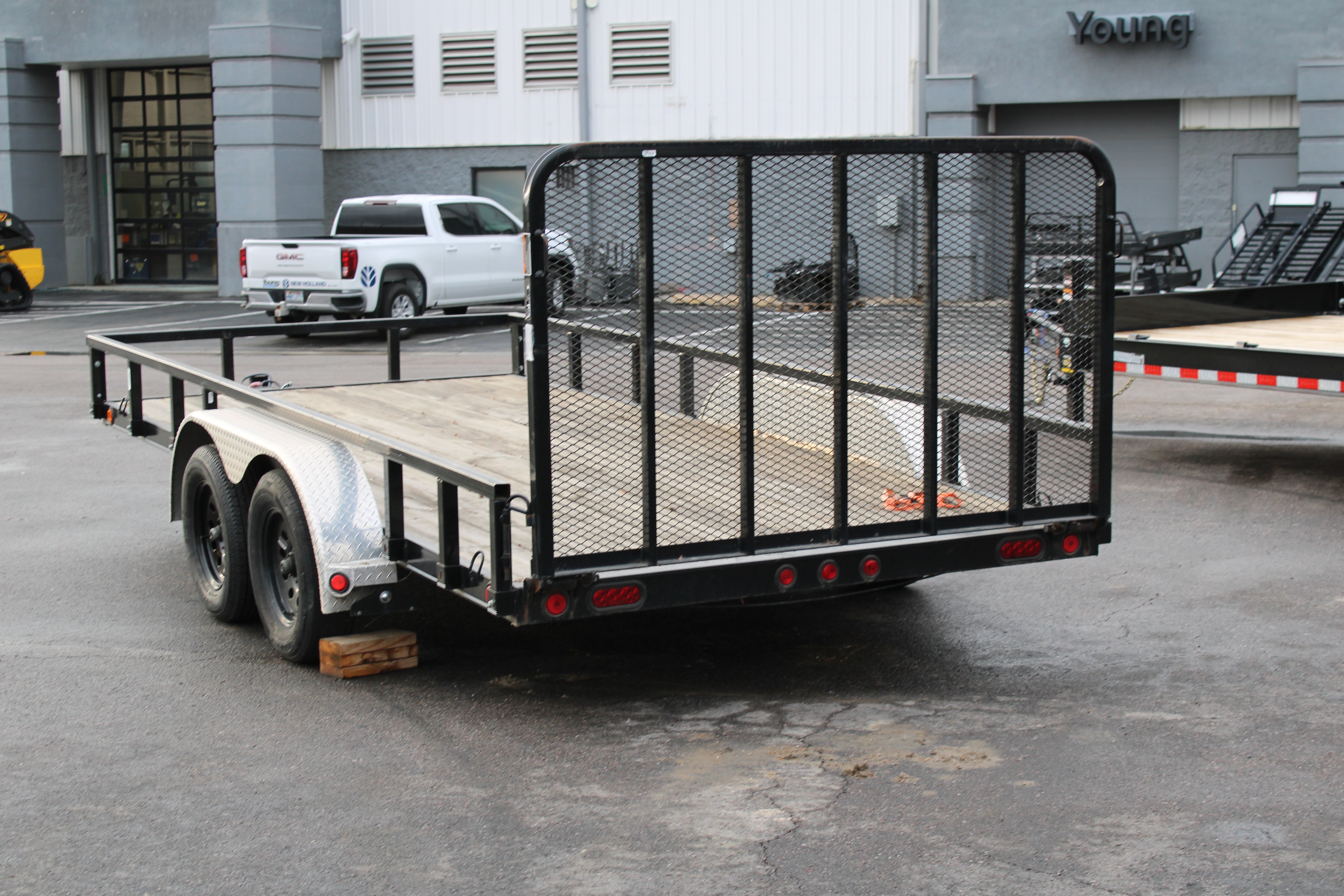 Used Load Trail 83" x 16' Utility Trailer