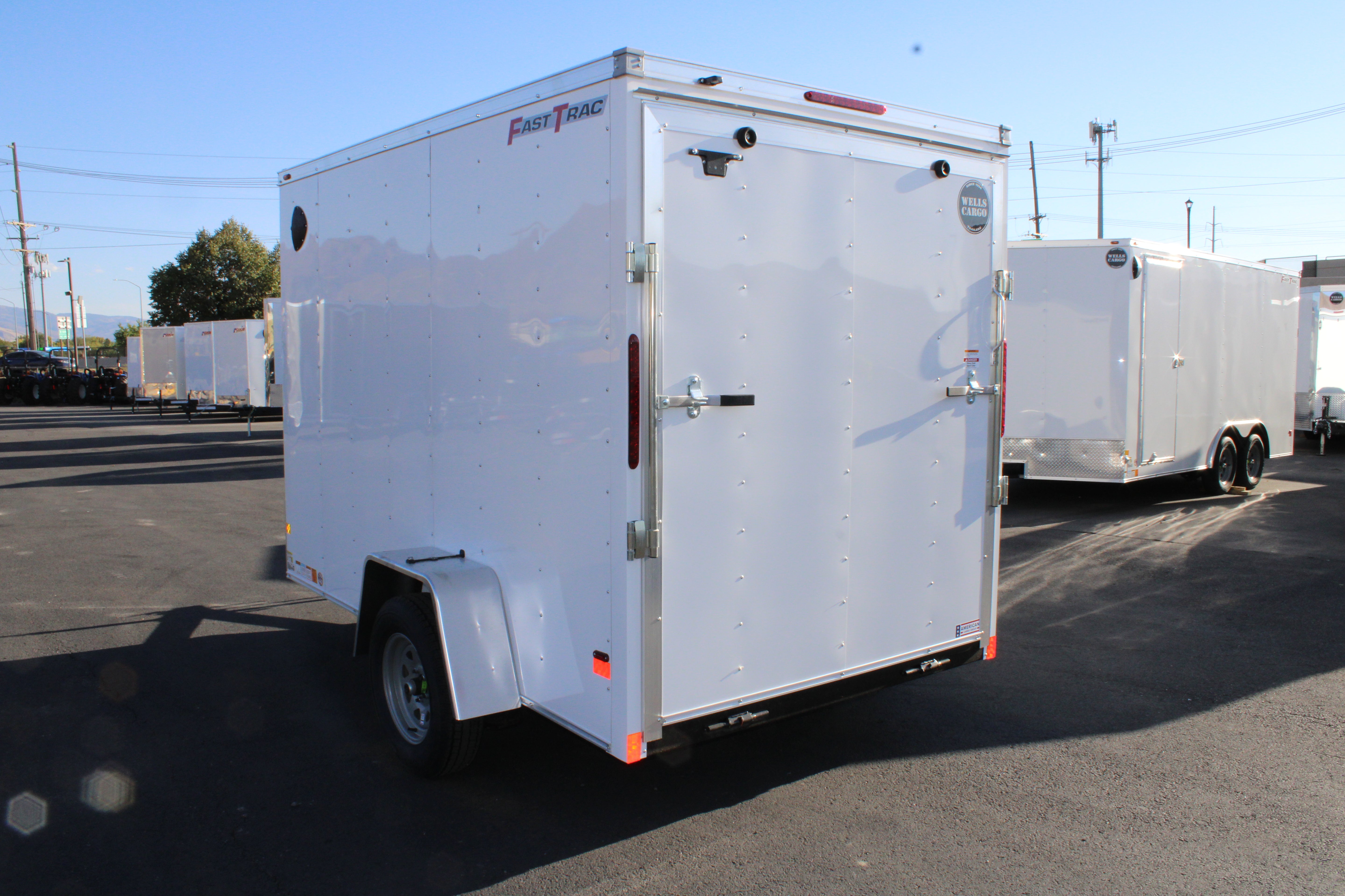 2025 Wells Cargo 6 x 10 Enclosed Trailer