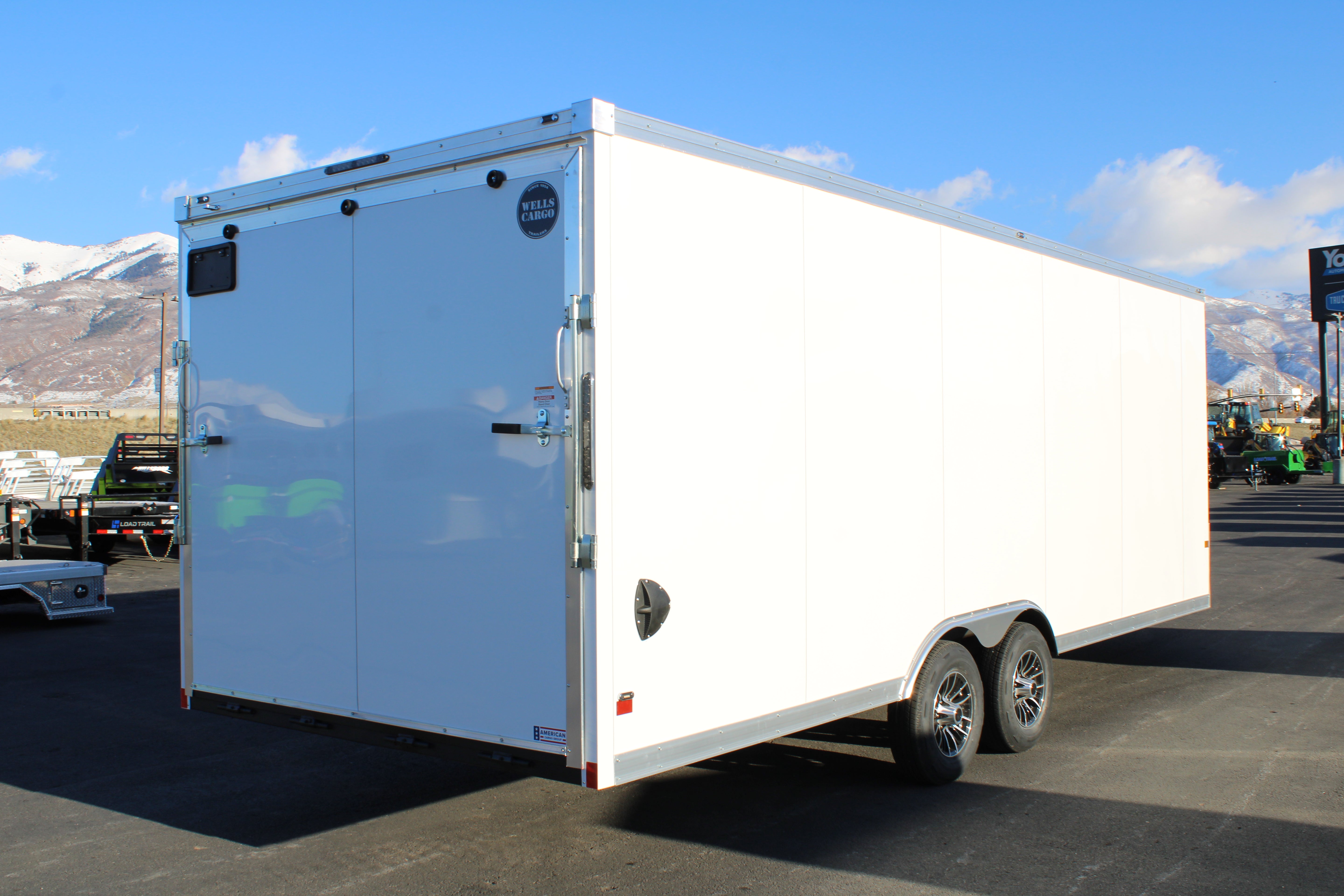 2025 Wells Cargo 8.5 X 28 Enclosed Snowmobile Trailer