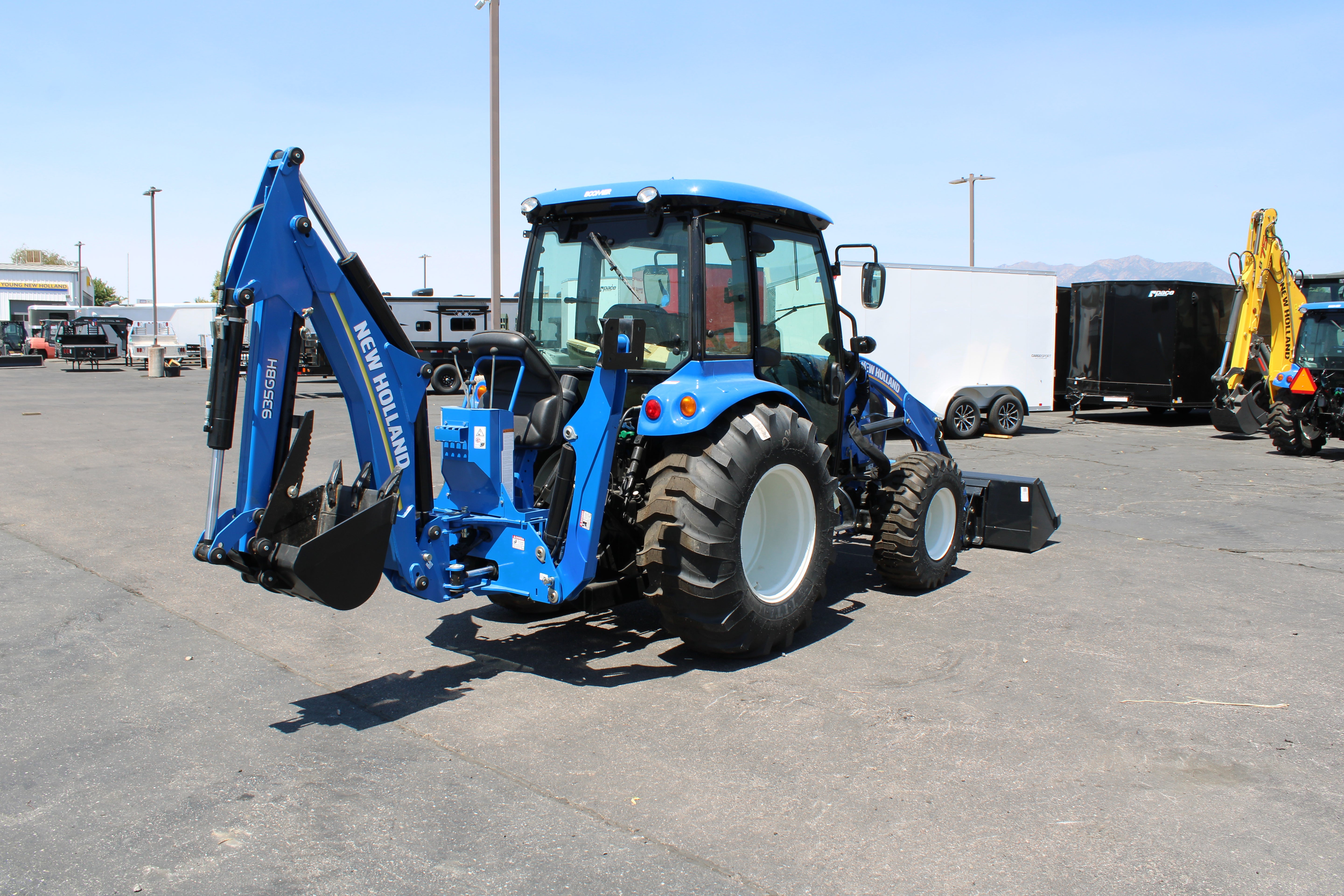 New Holland Boomer 45 Backhoe Tractor