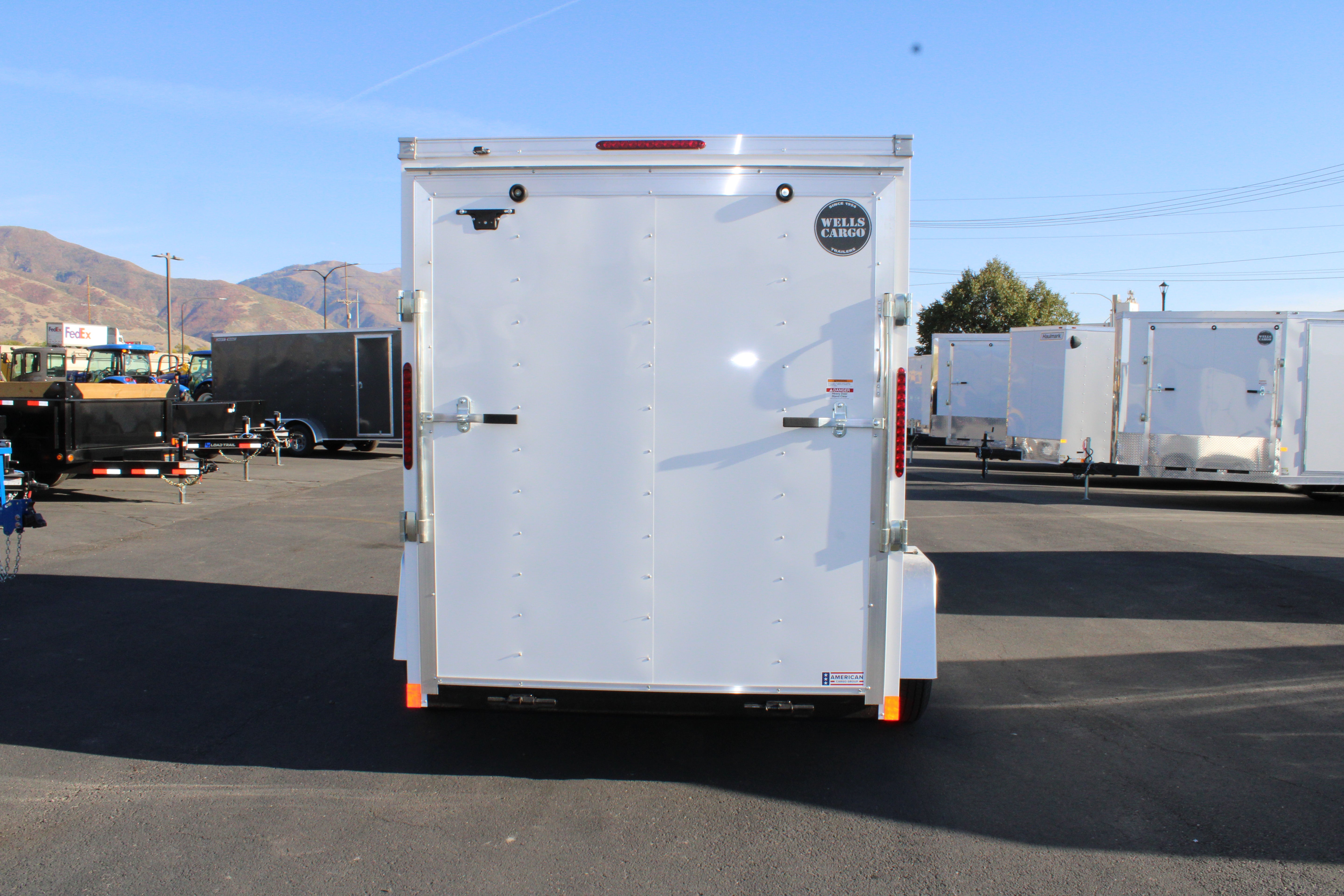 2025 Wells Cargo 6 x 10 Enclosed Trailer