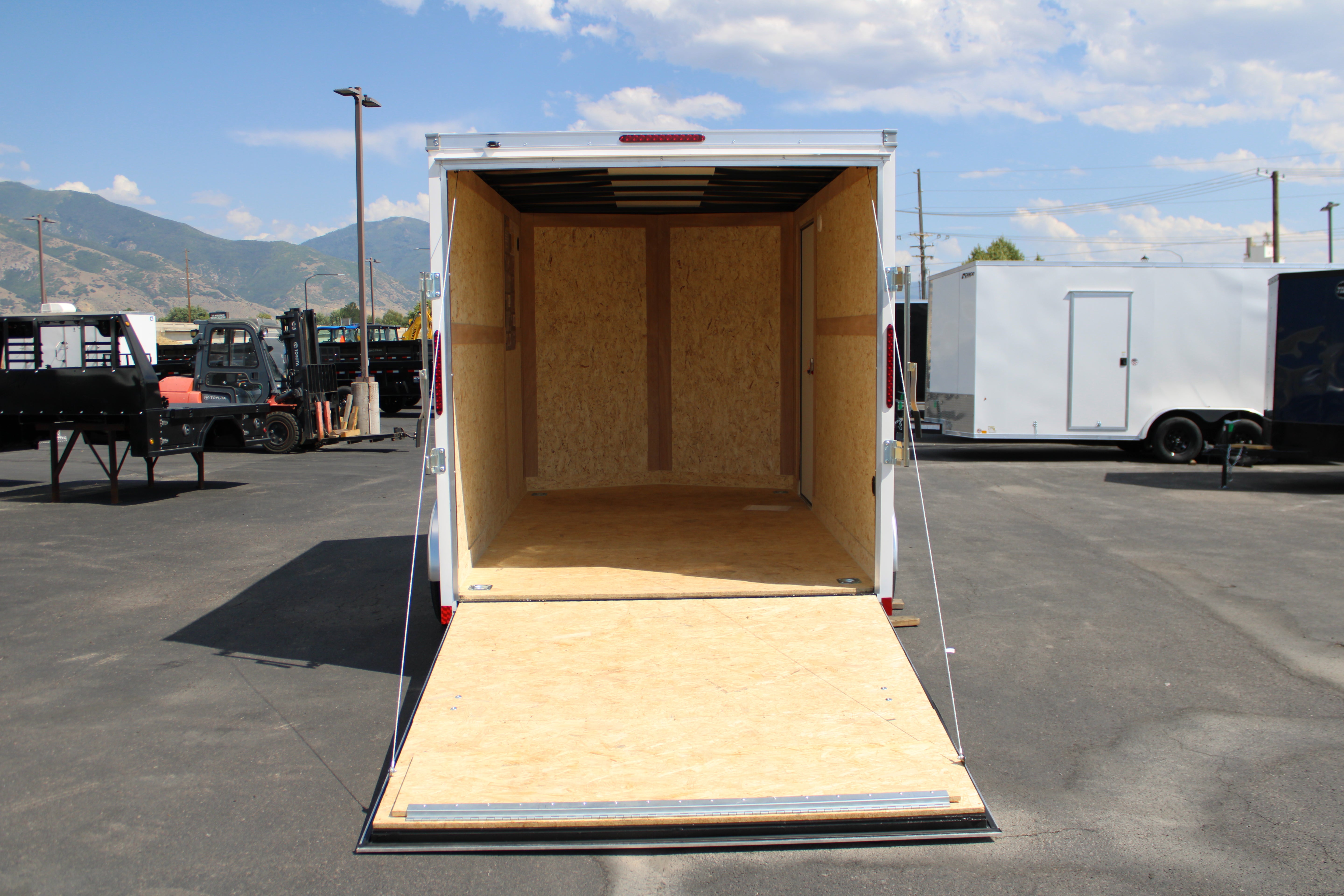 Wells Cargo 7 x 12 Deluxe Enclosed Trailer