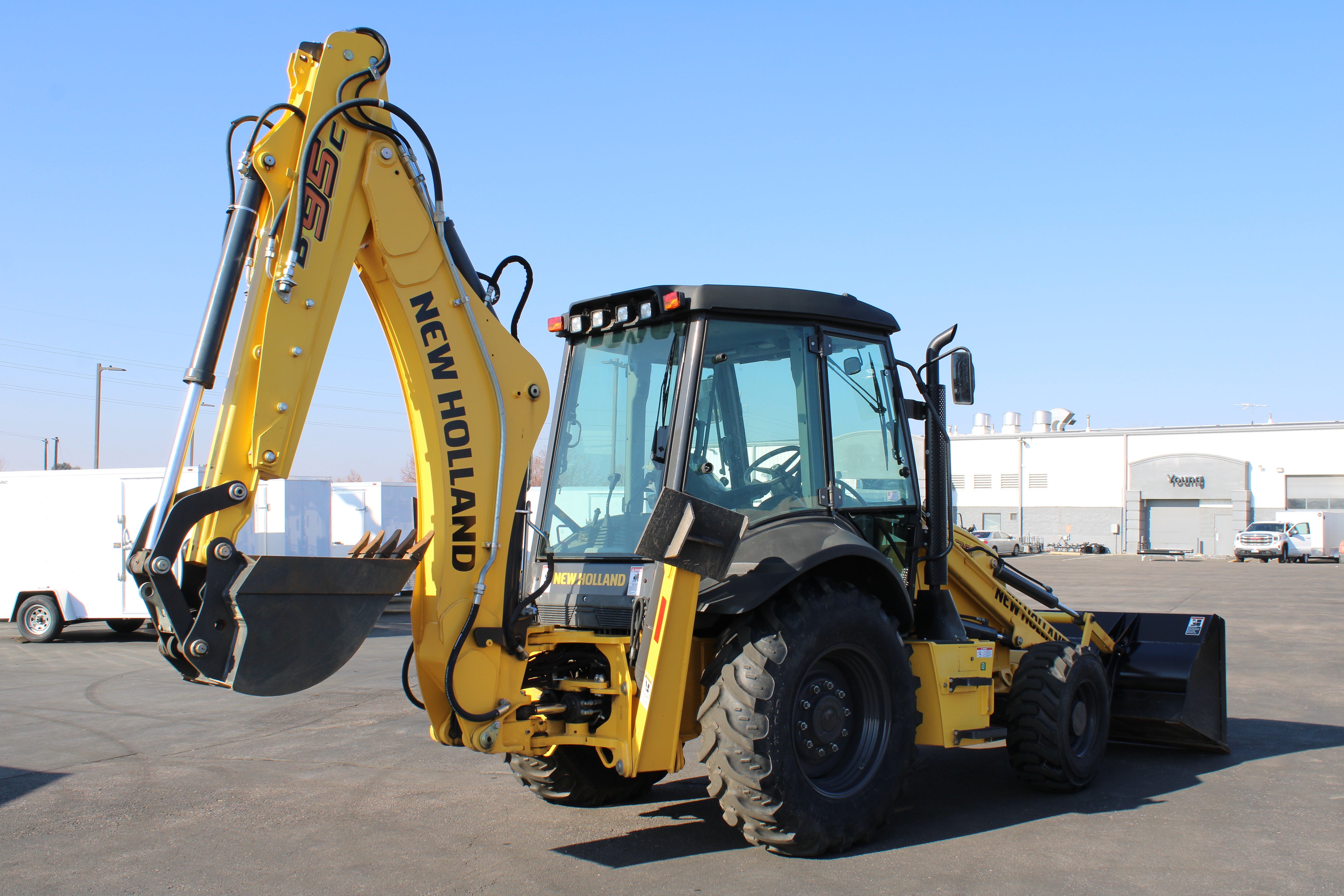 Used New Holland B95C Backhoe Tractor