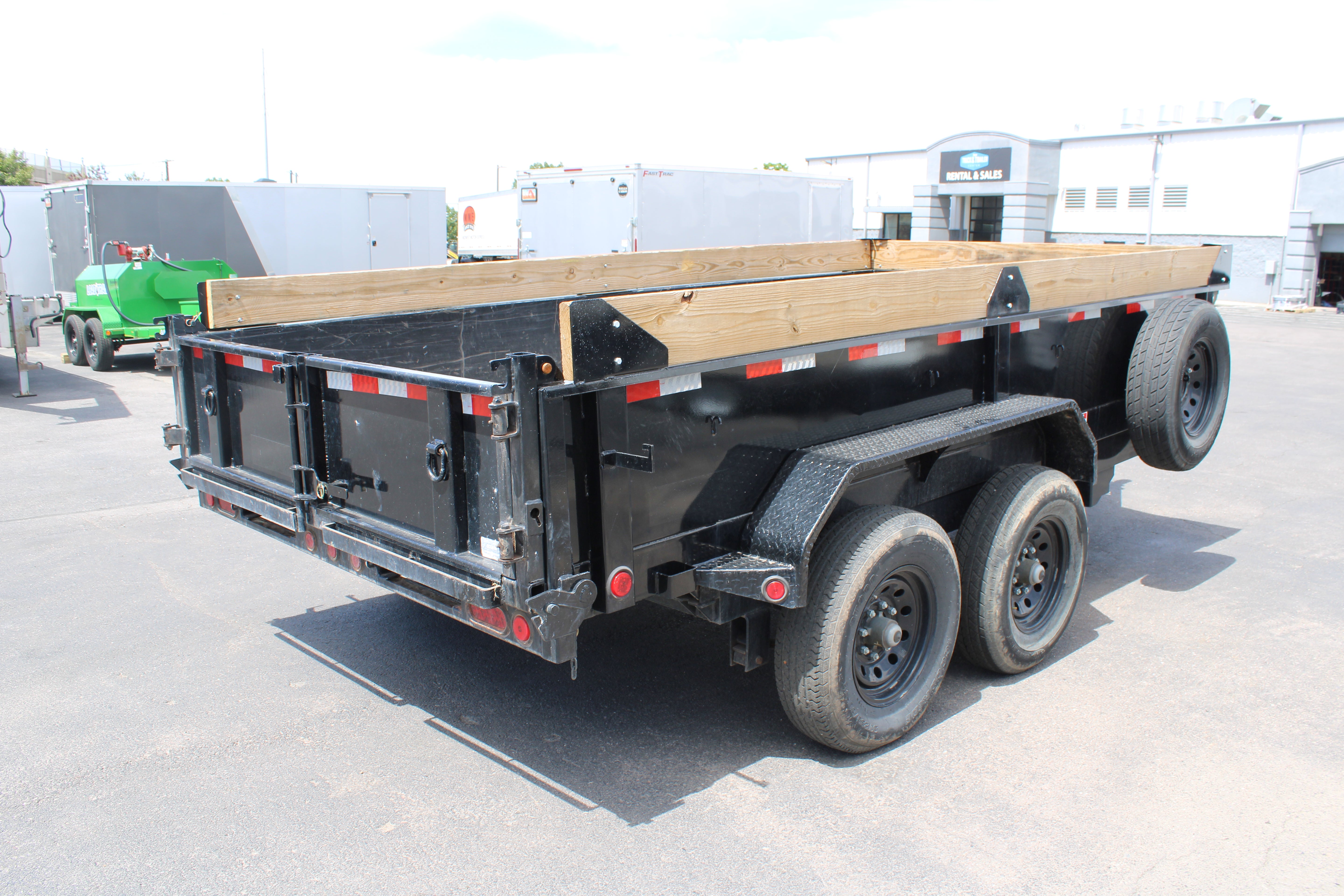 Used 14' Dump Trailer 2024