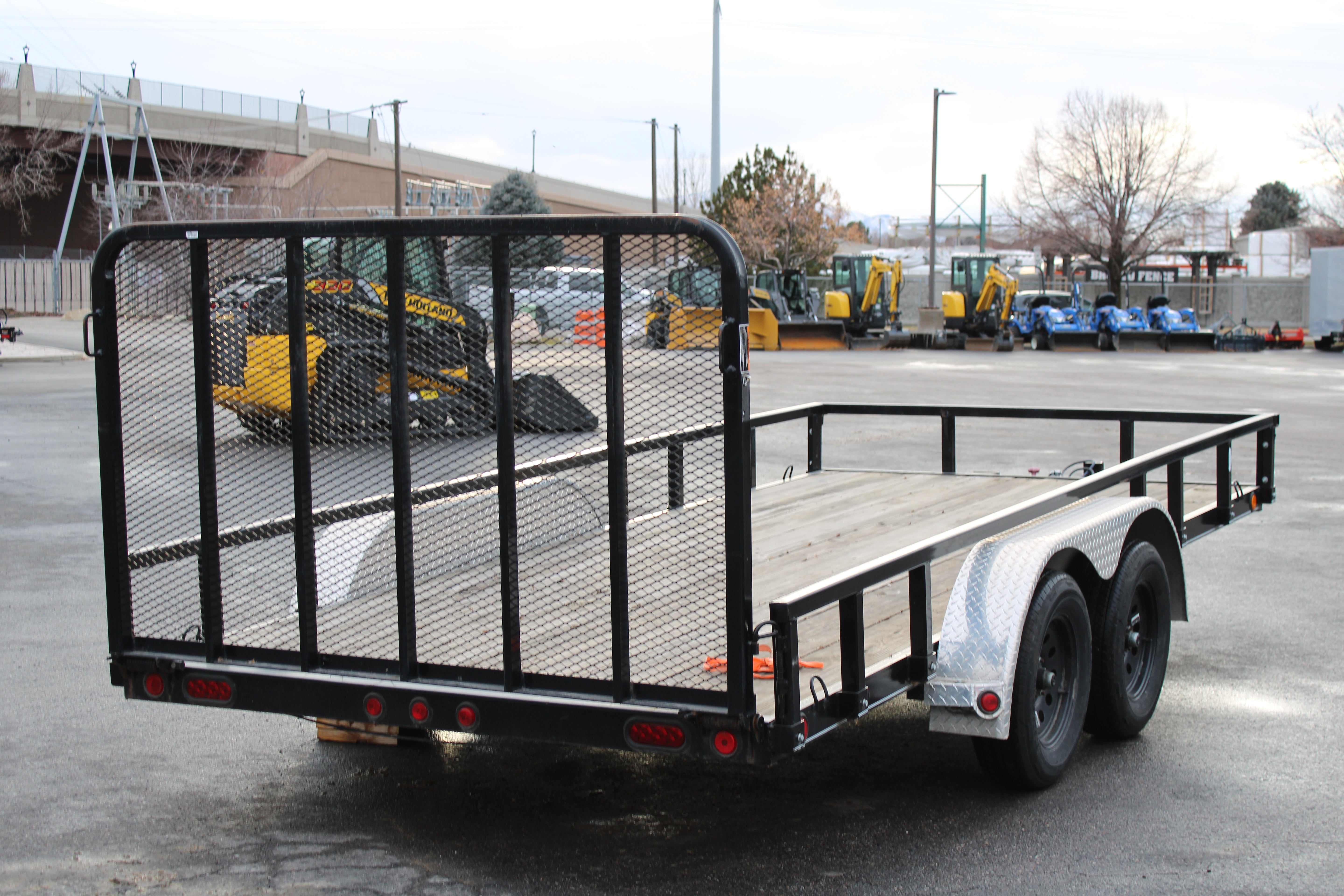 Used Load Trail 83" x 16' Utility Trailer