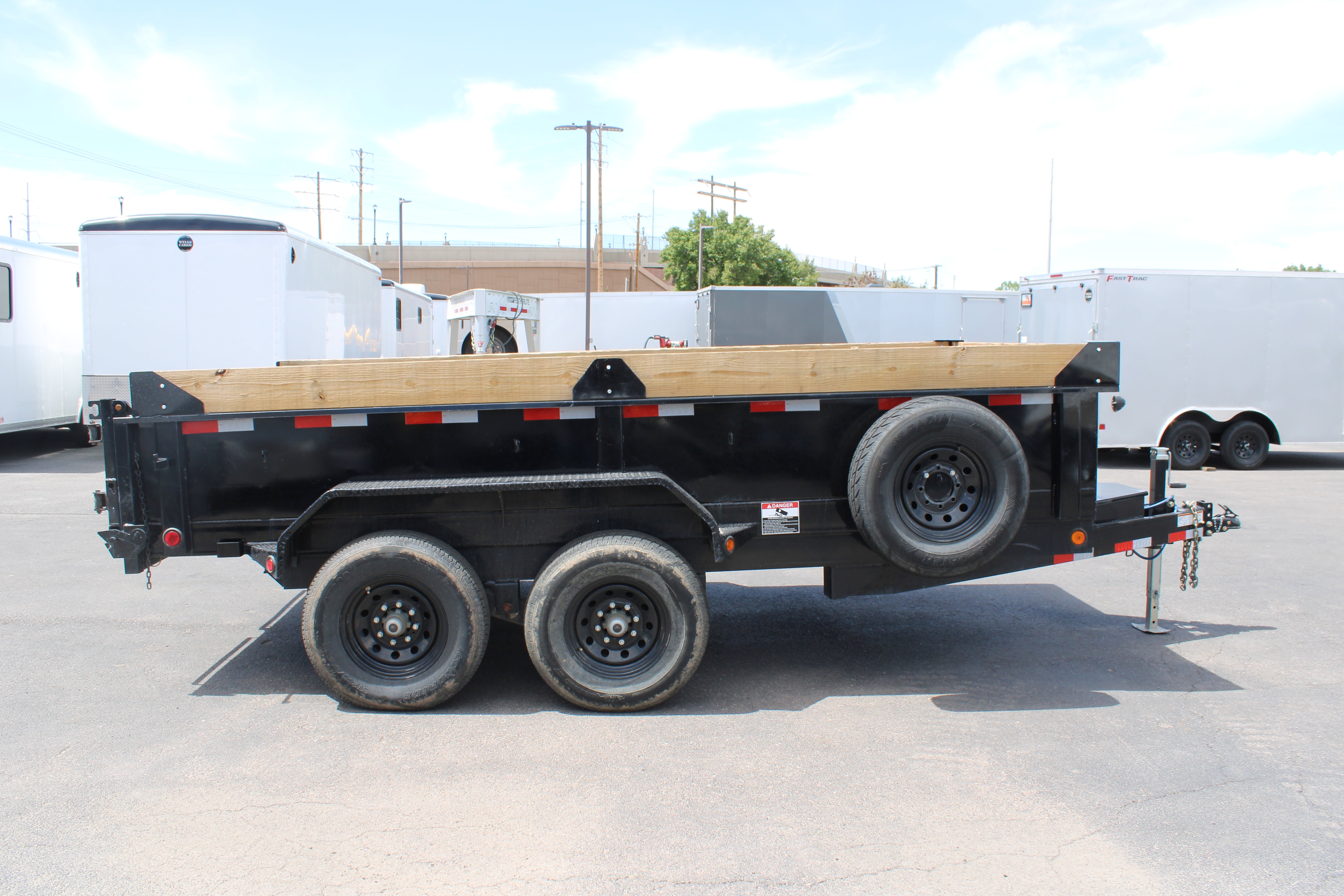 Used 14' Dump Trailer 2024