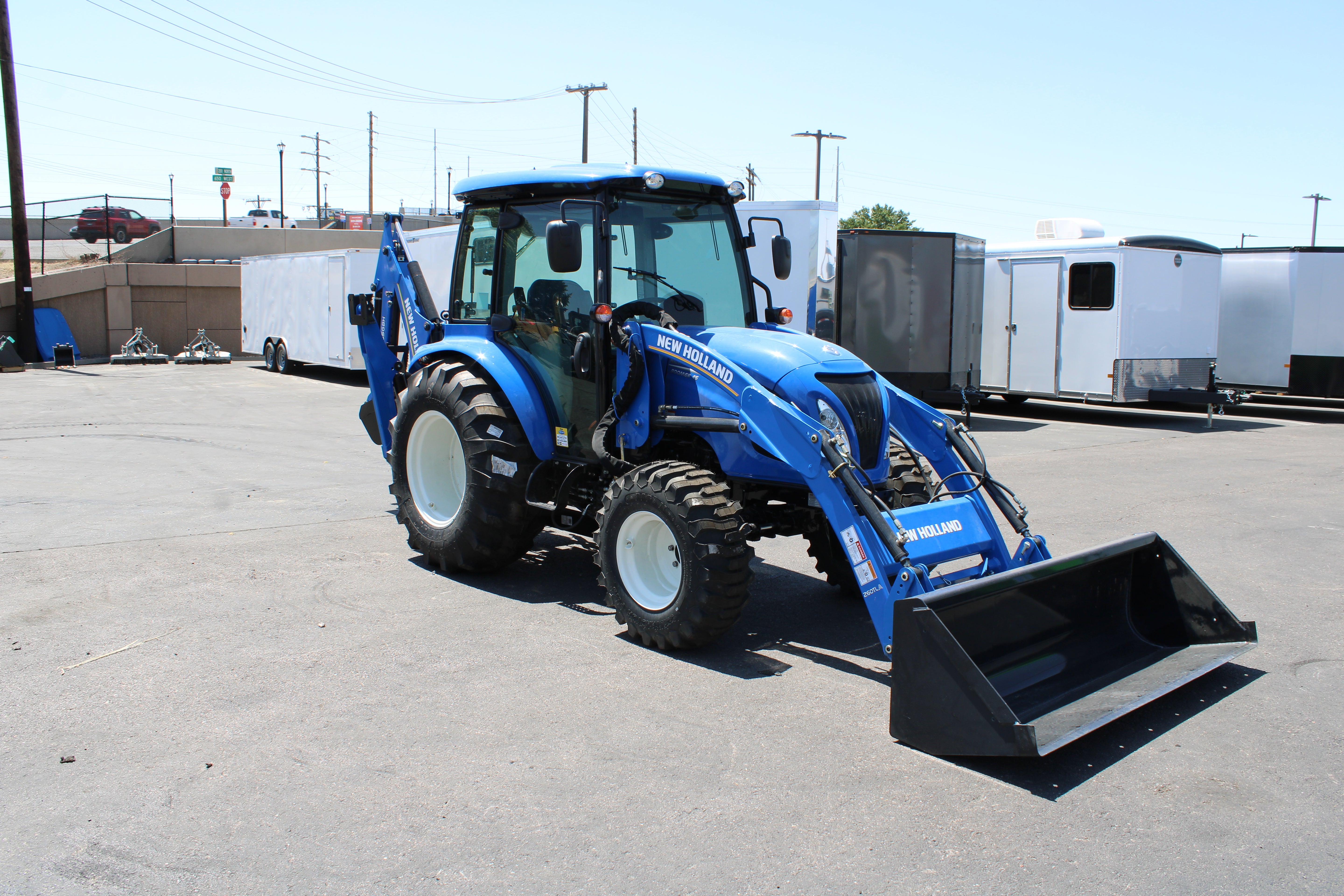 New Holland Boomer 45 Backhoe Tractor