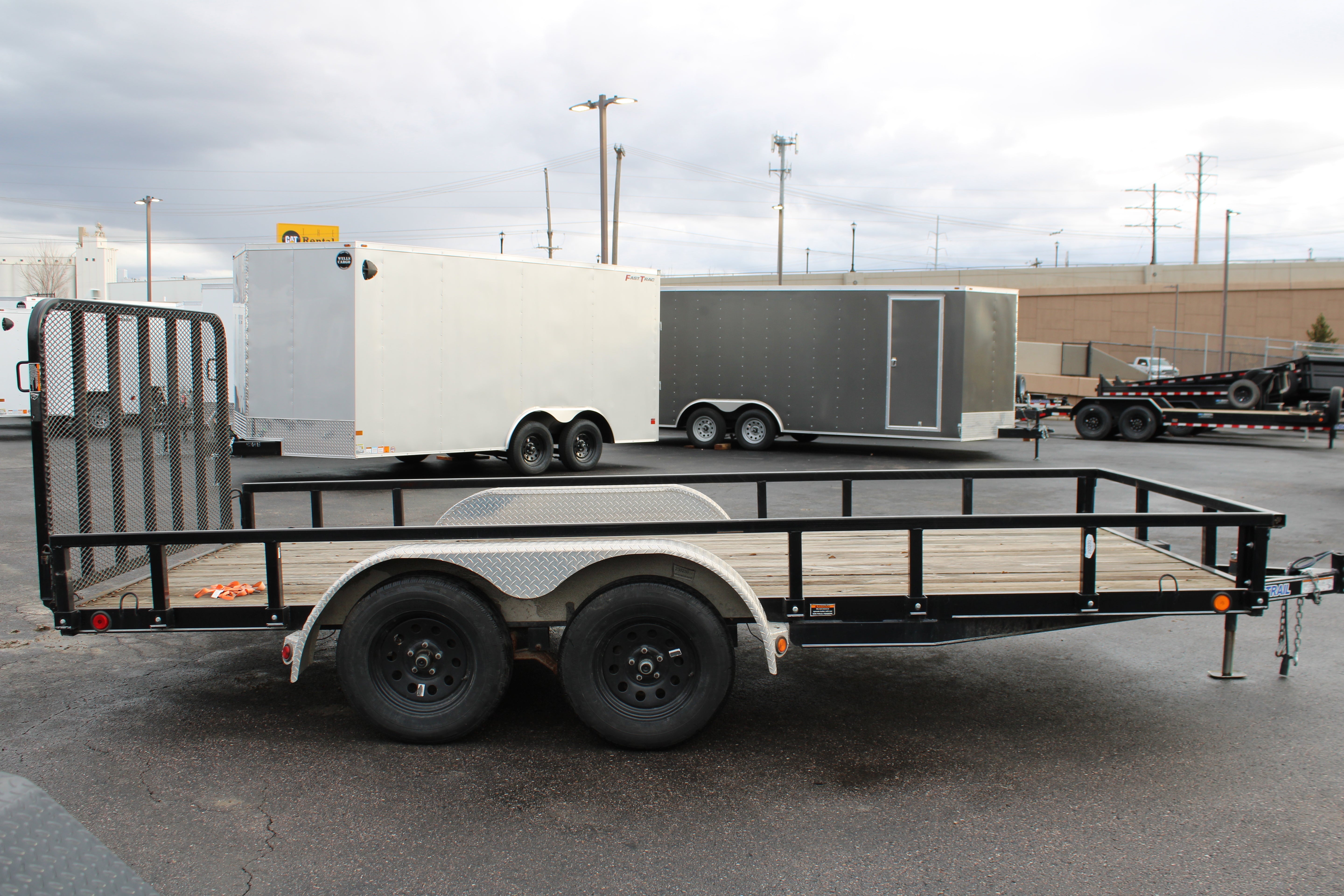 Used Load Trail 83" x 16' Utility Trailer