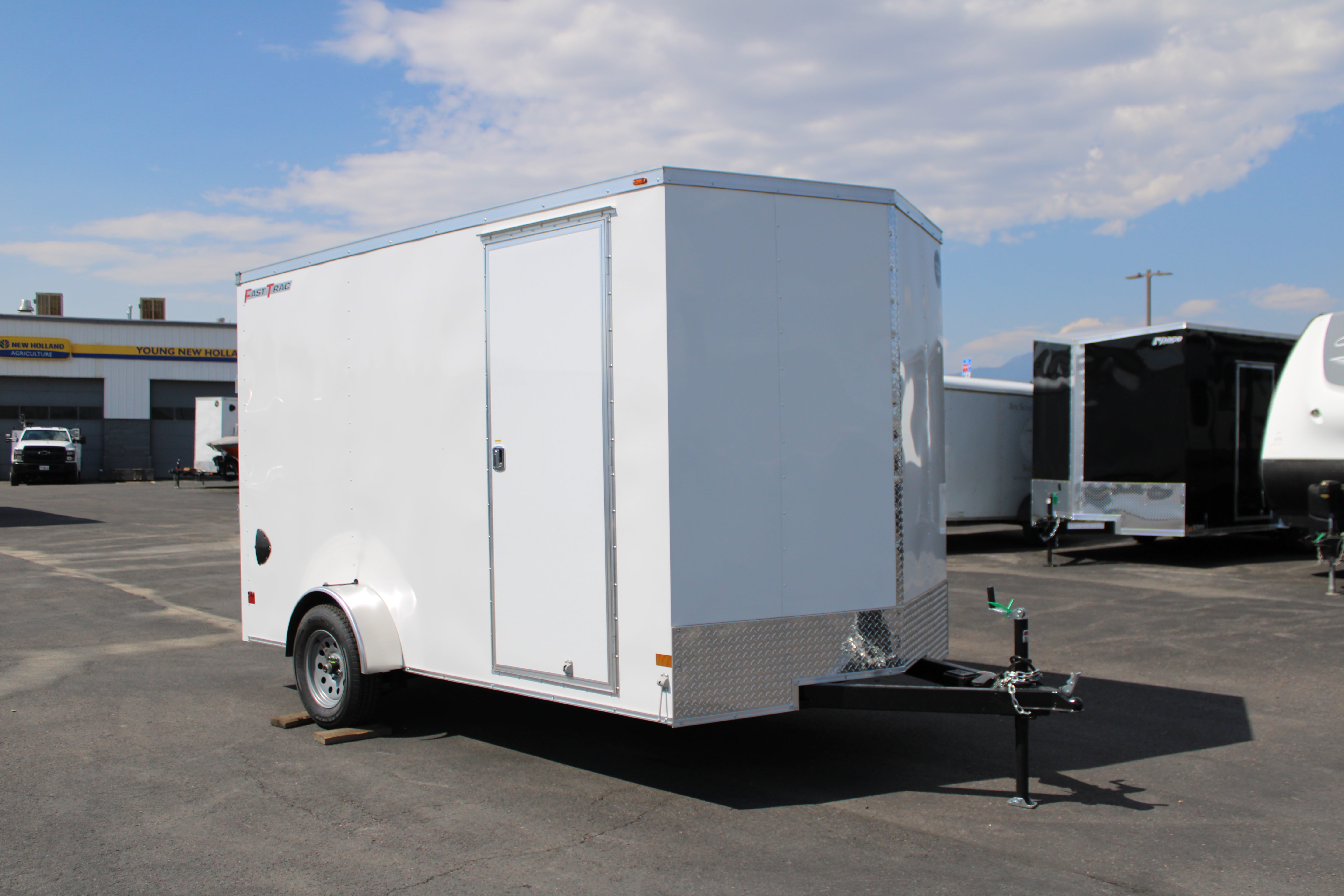 Wells Cargo 7 x 12 Deluxe Enclosed Trailer