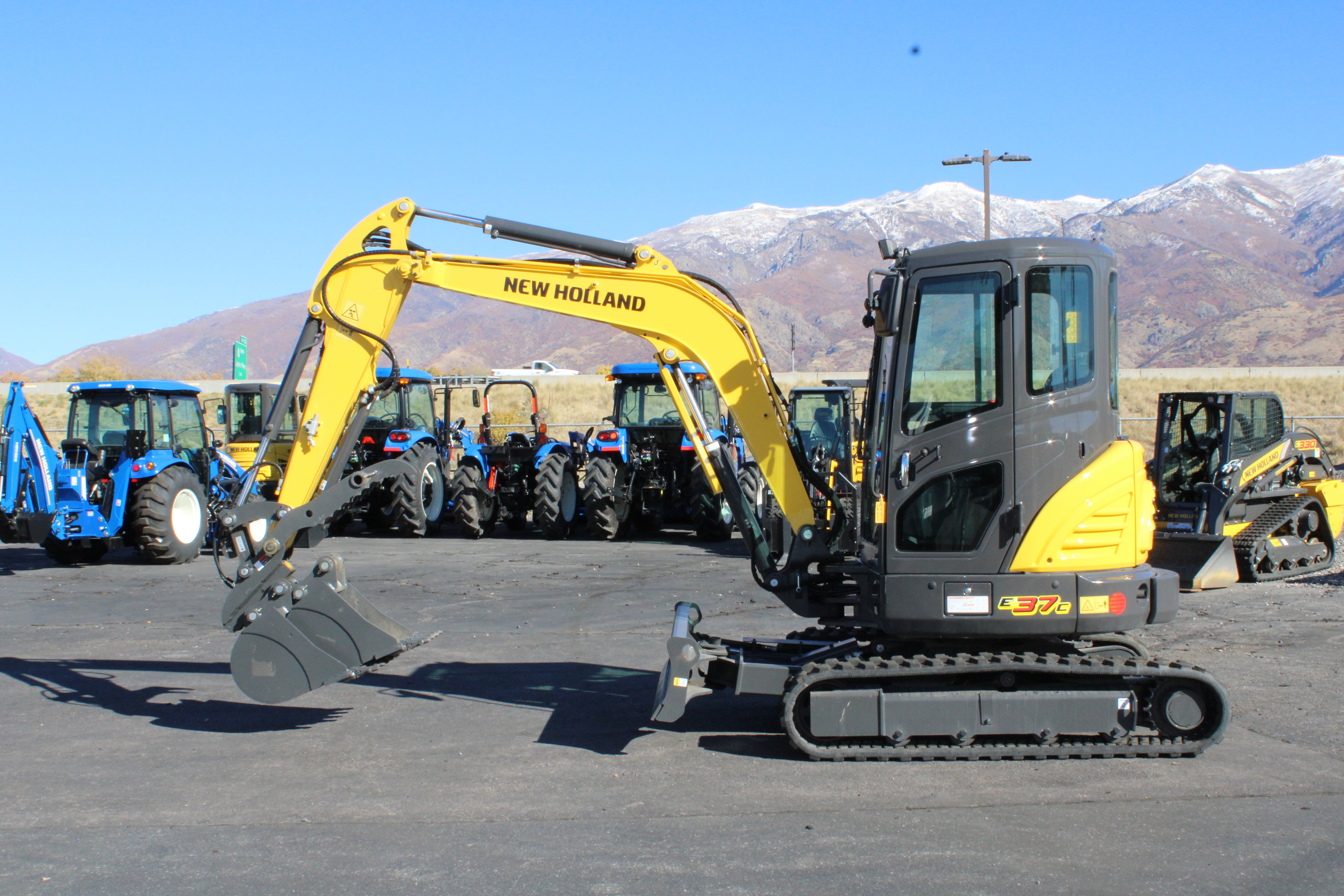 2024 New Holland E37C Mini Excavator