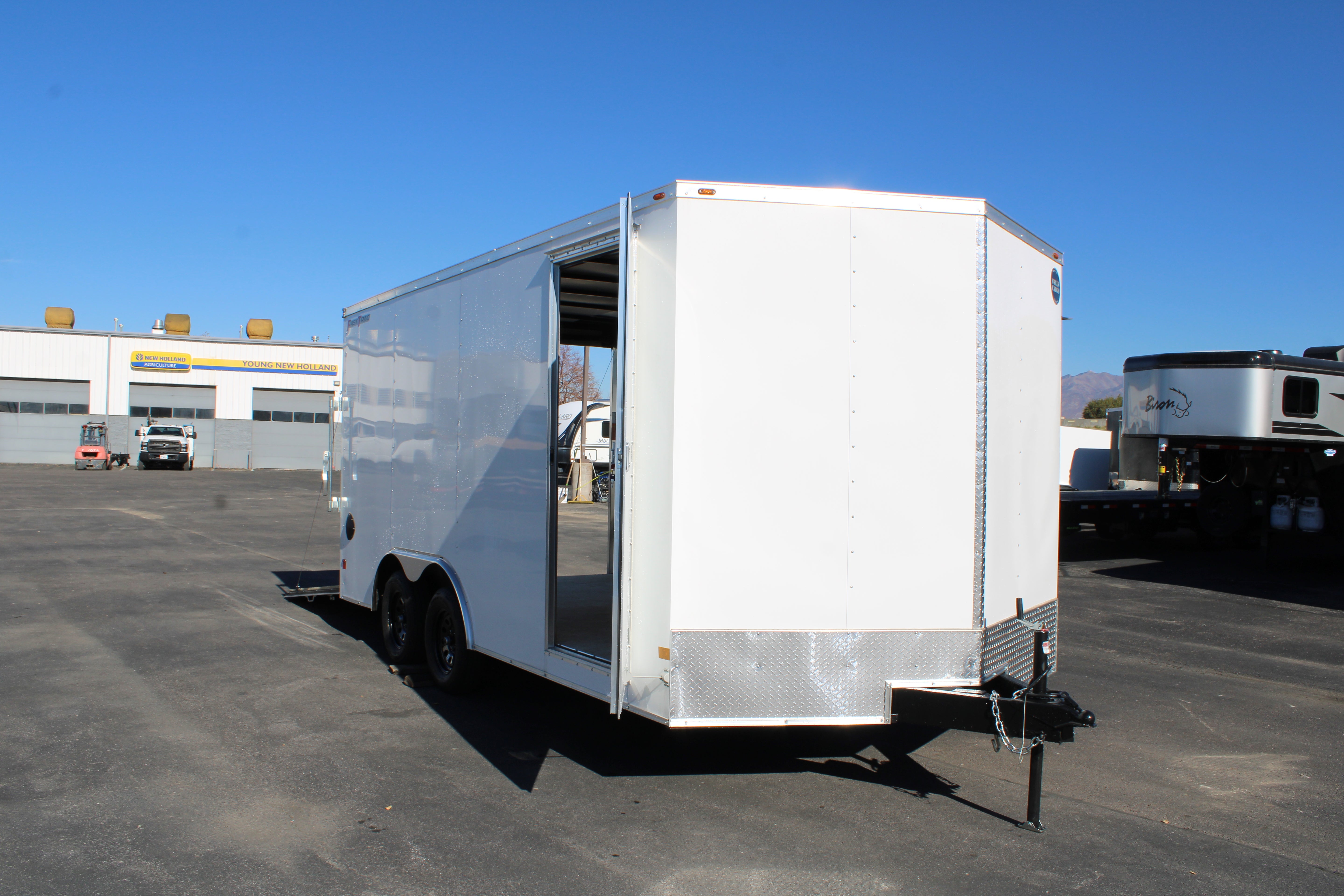 Wells Cargo 8.5 x 16 Deluxe Enclosed Trailer