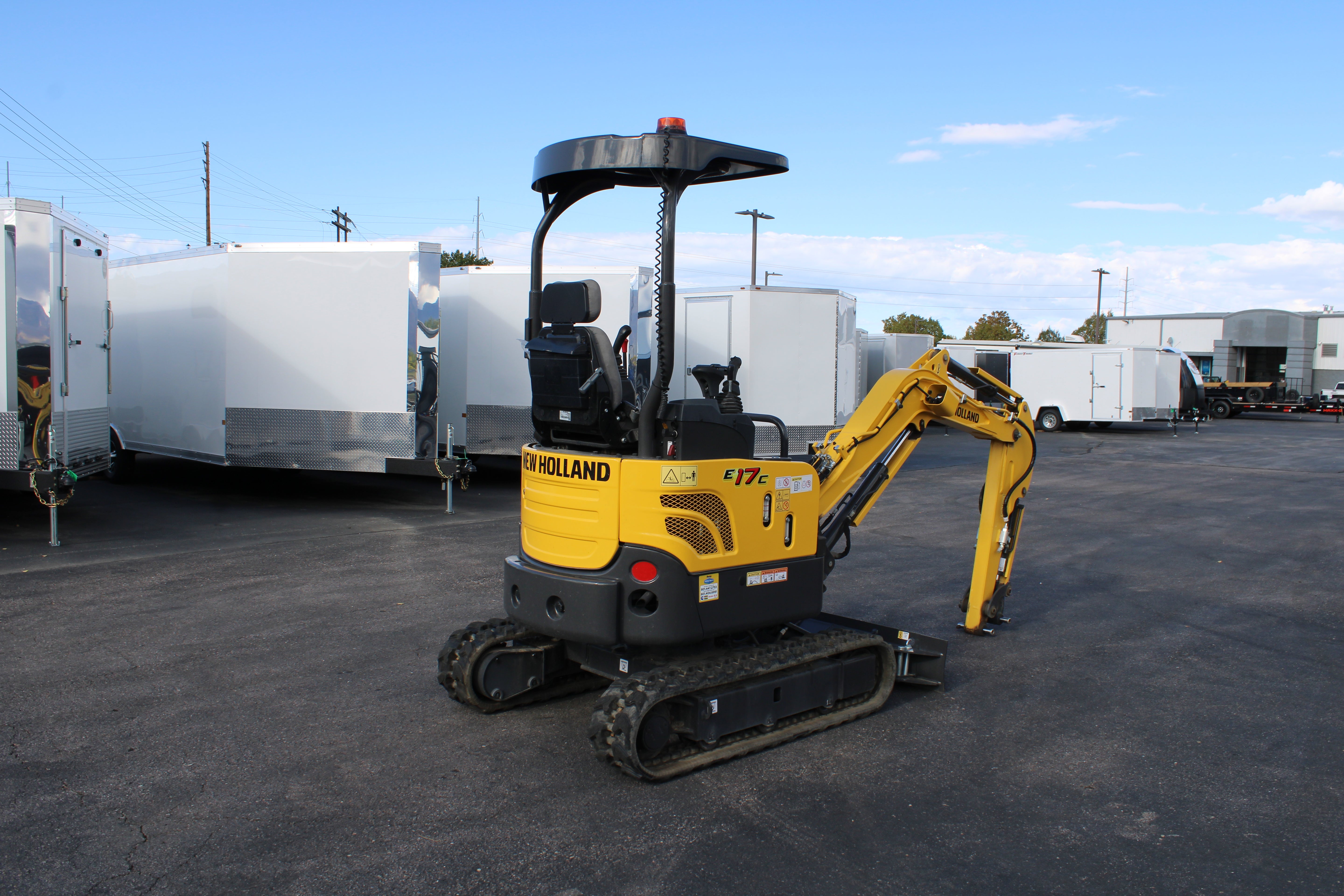 New Holland E17C Mini Excavator