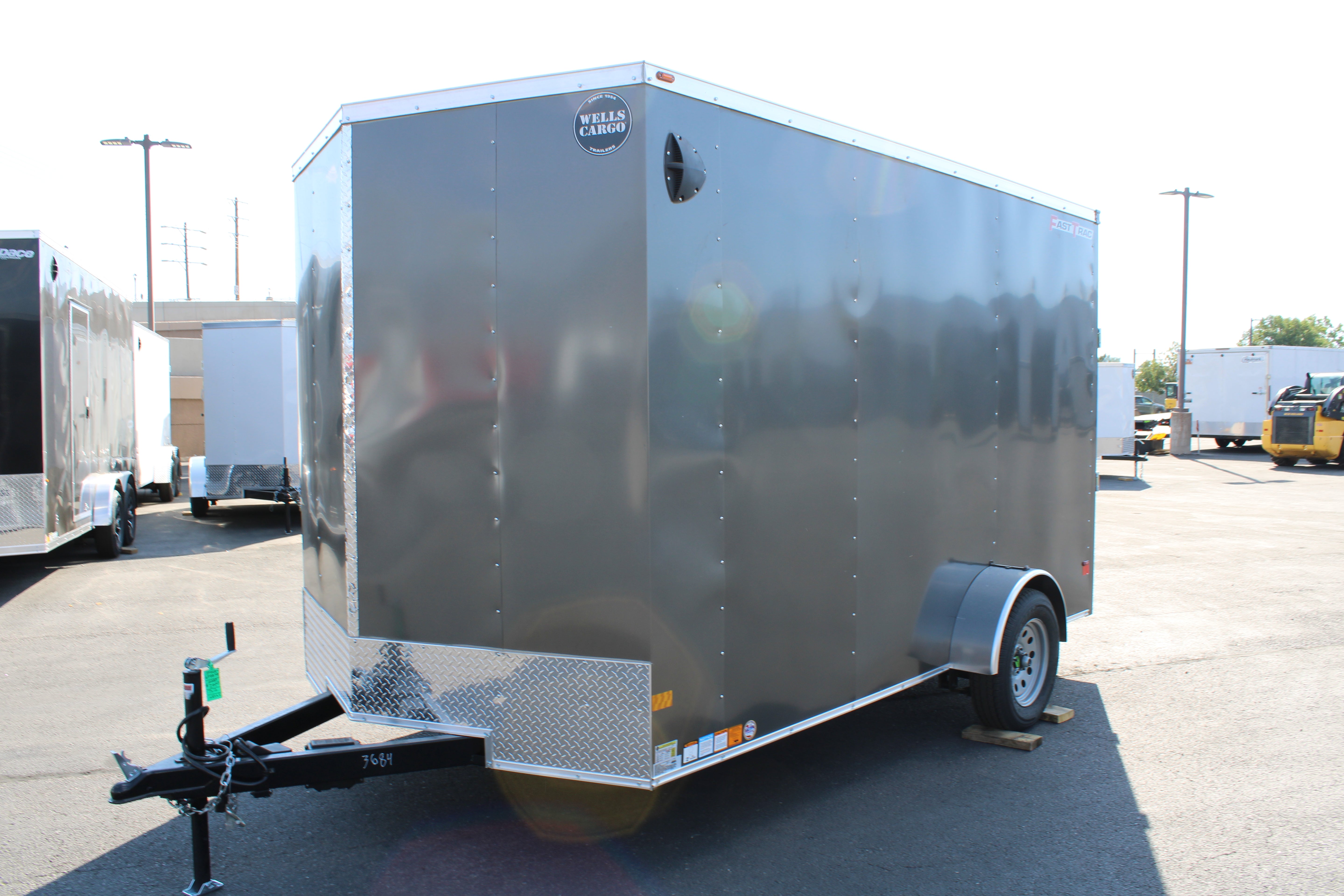 Wells Cargo 7 x 12 Deluxe Enclosed Trailer