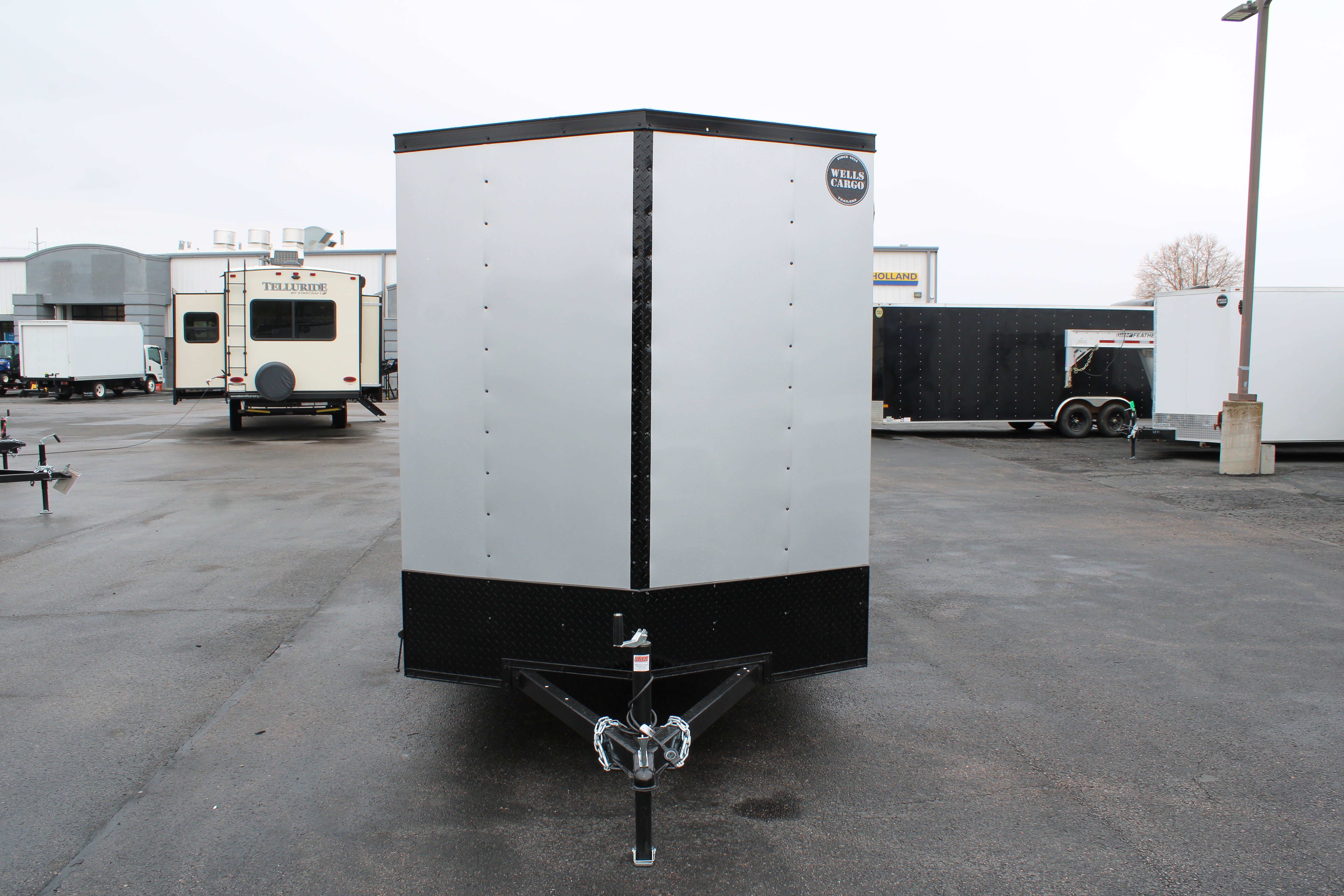 Wells Cargo 6 x 12 Deluxe Enclosed Trailer