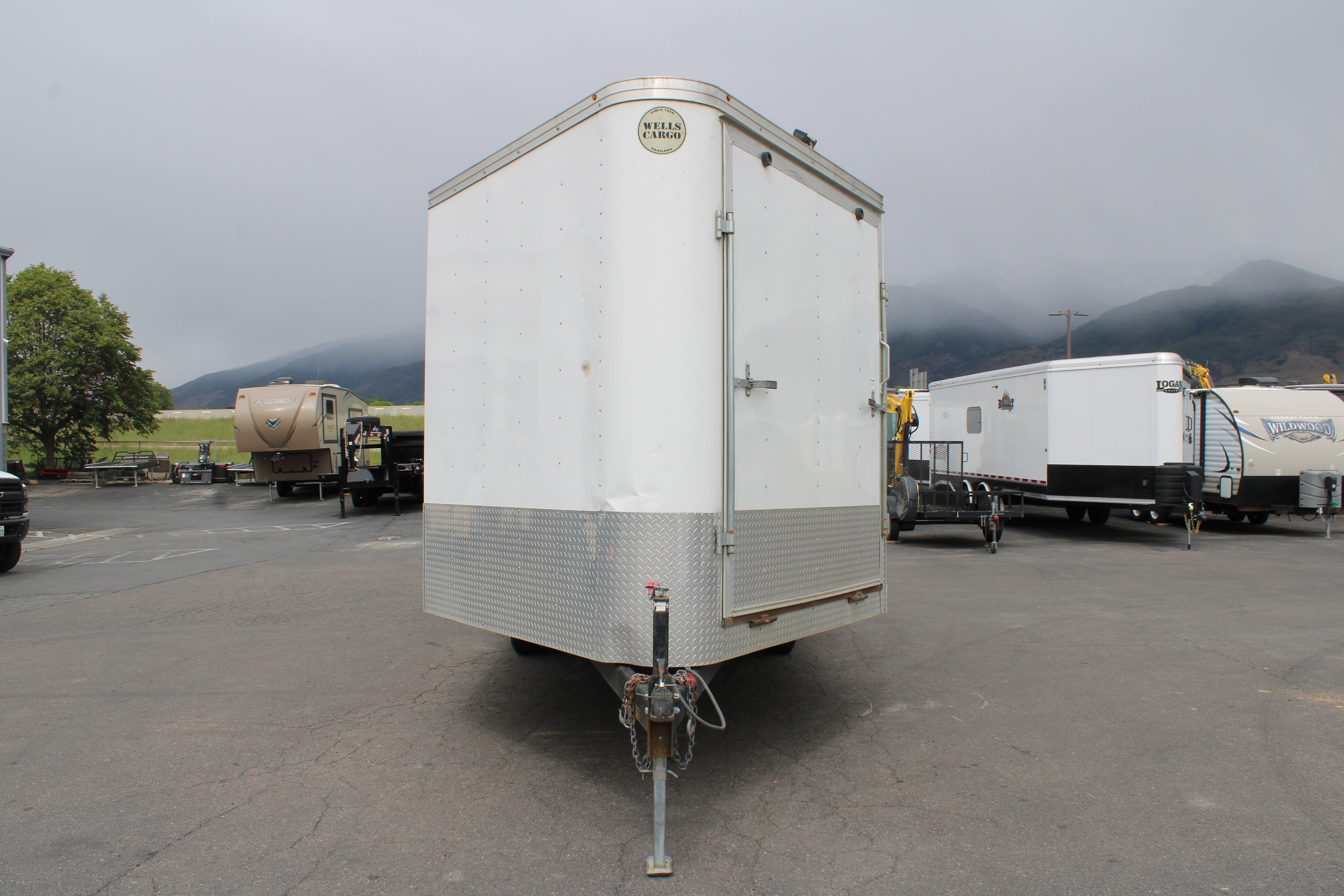 Used 26' Enclosed Snowmobile Trailer