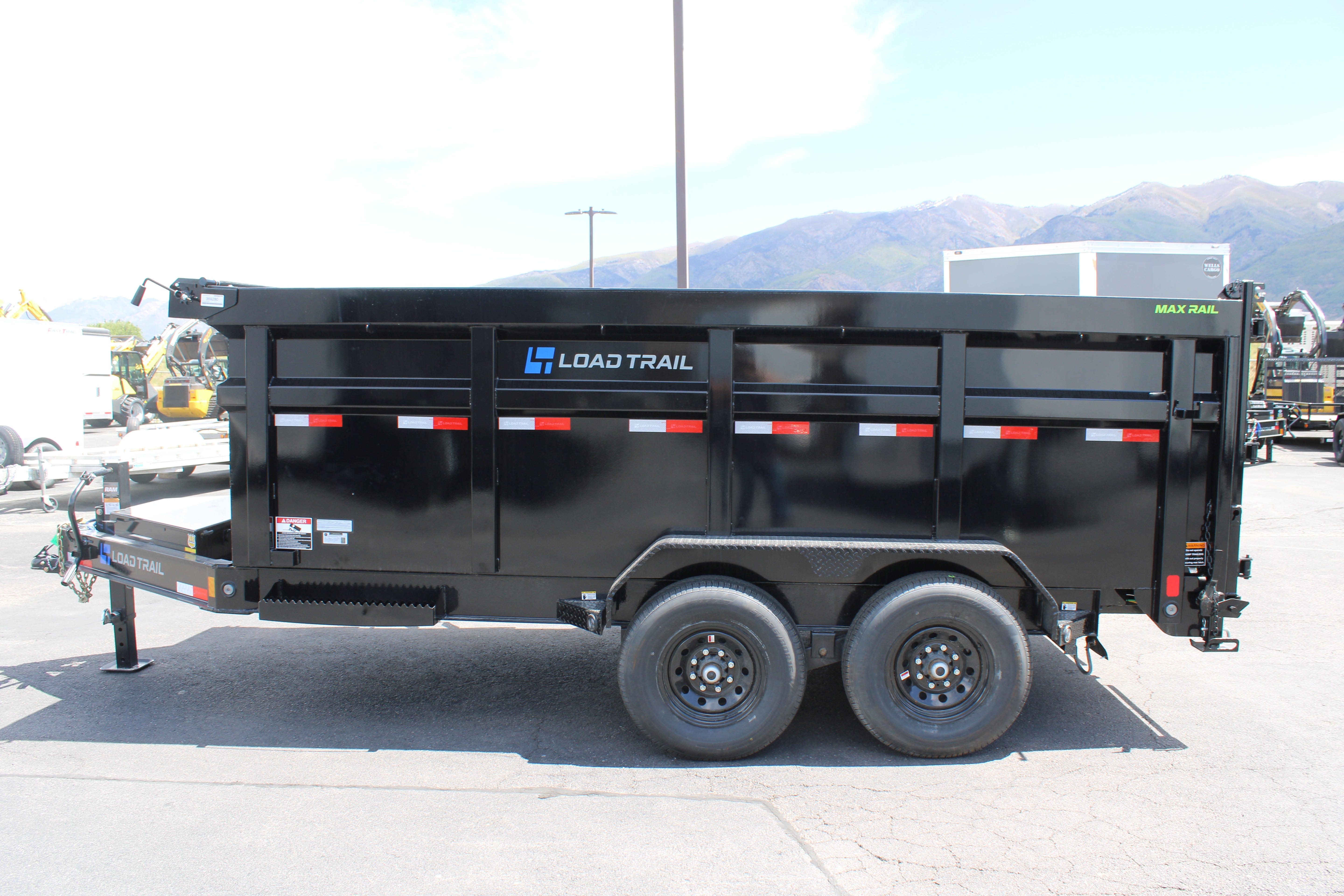 Loadtrail 4' Wall 14 Foot Dump Trailer