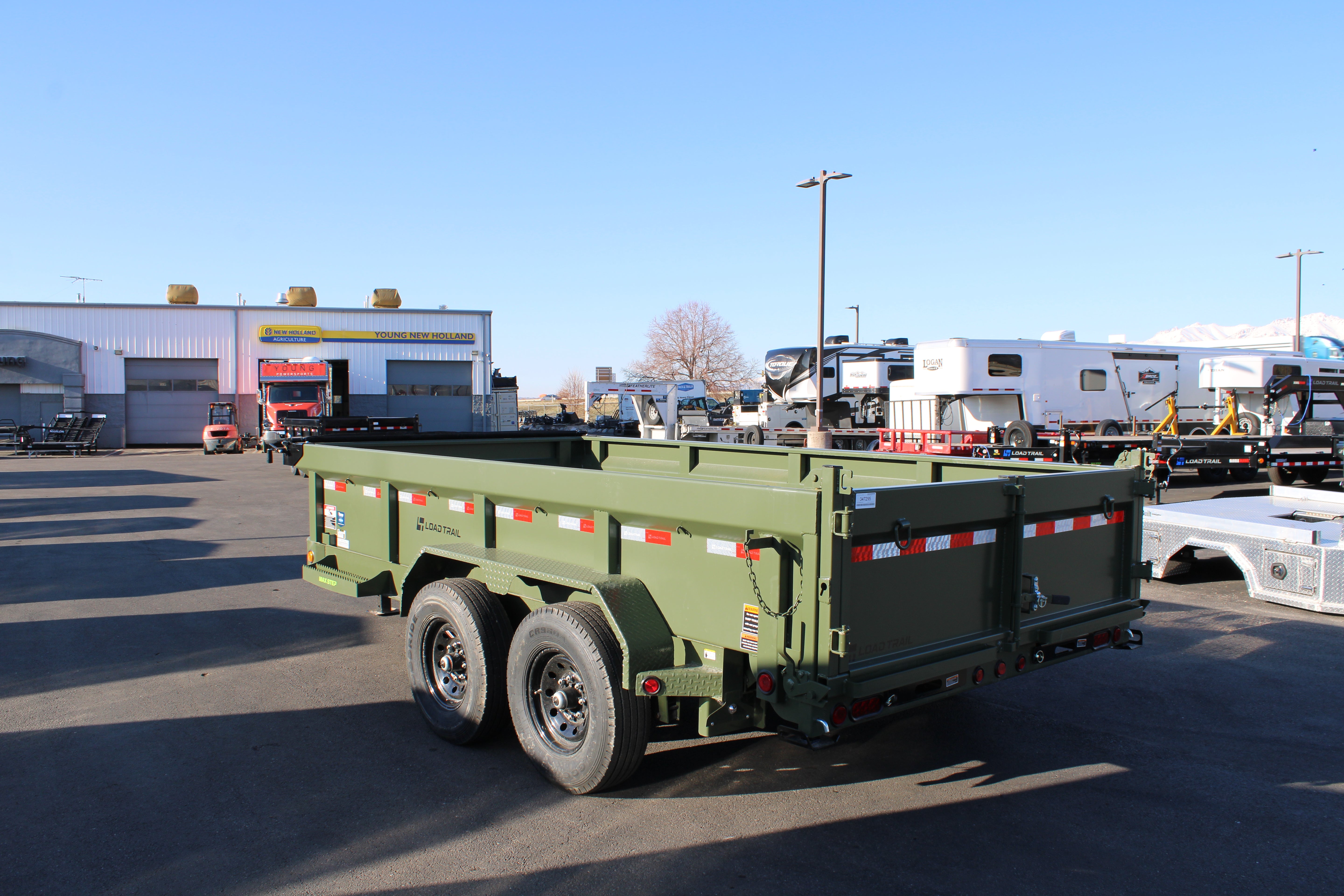 2025 Load Trail 83" x 14' Dump Trailer