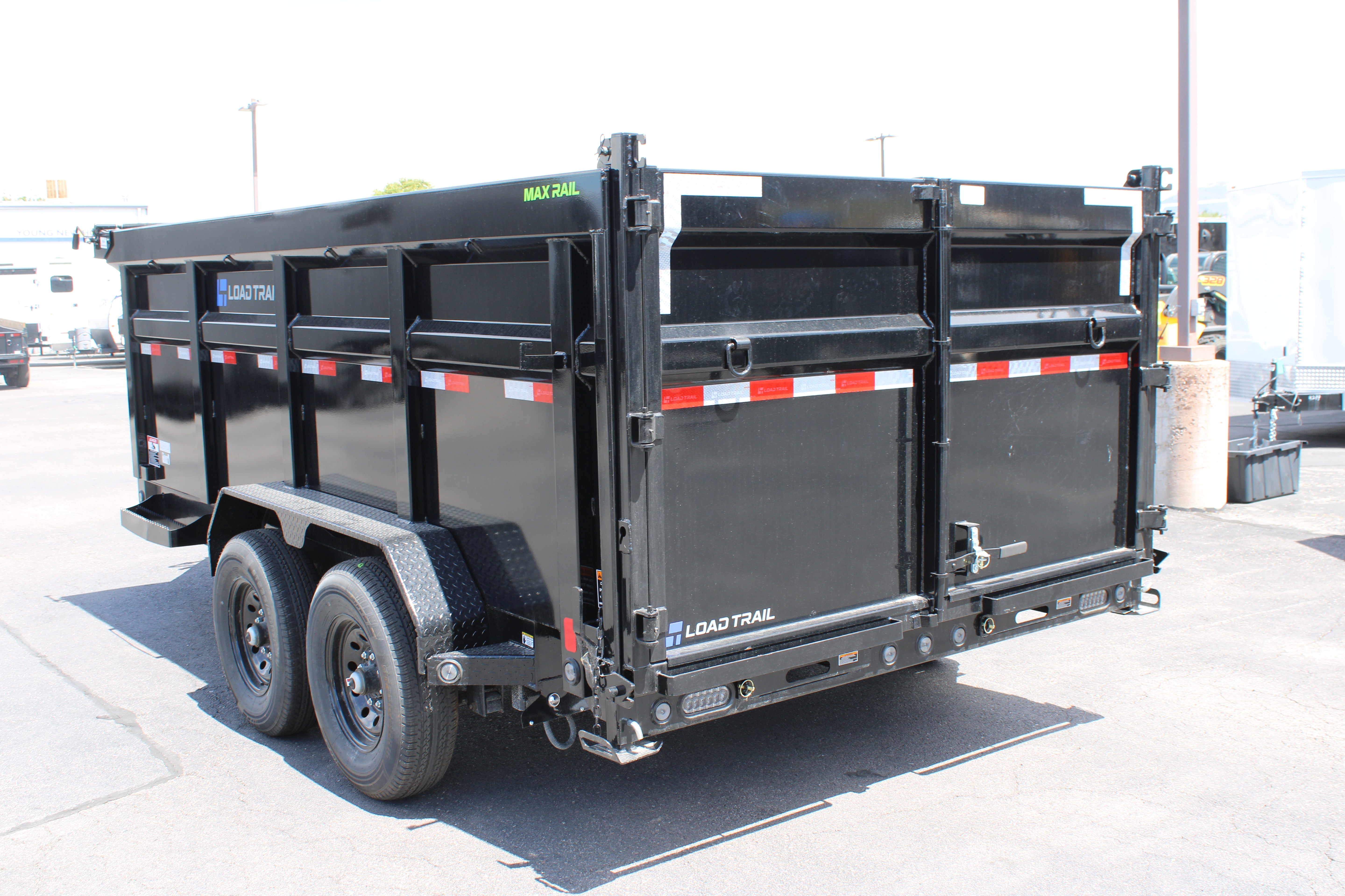 Loadtrail 4' Wall 14 Foot Dump Trailer