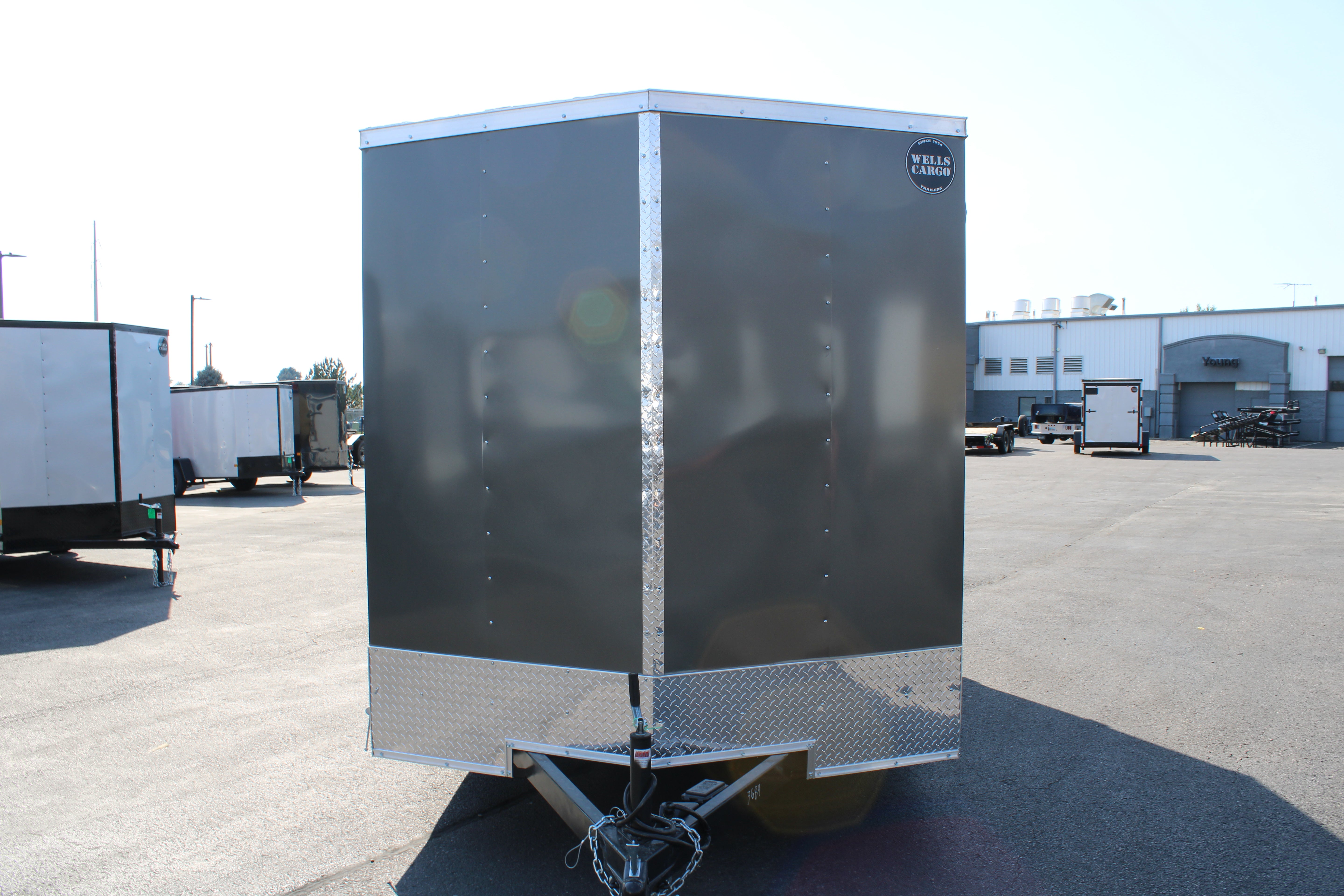 Wells Cargo 7 x 12 Deluxe Enclosed Trailer