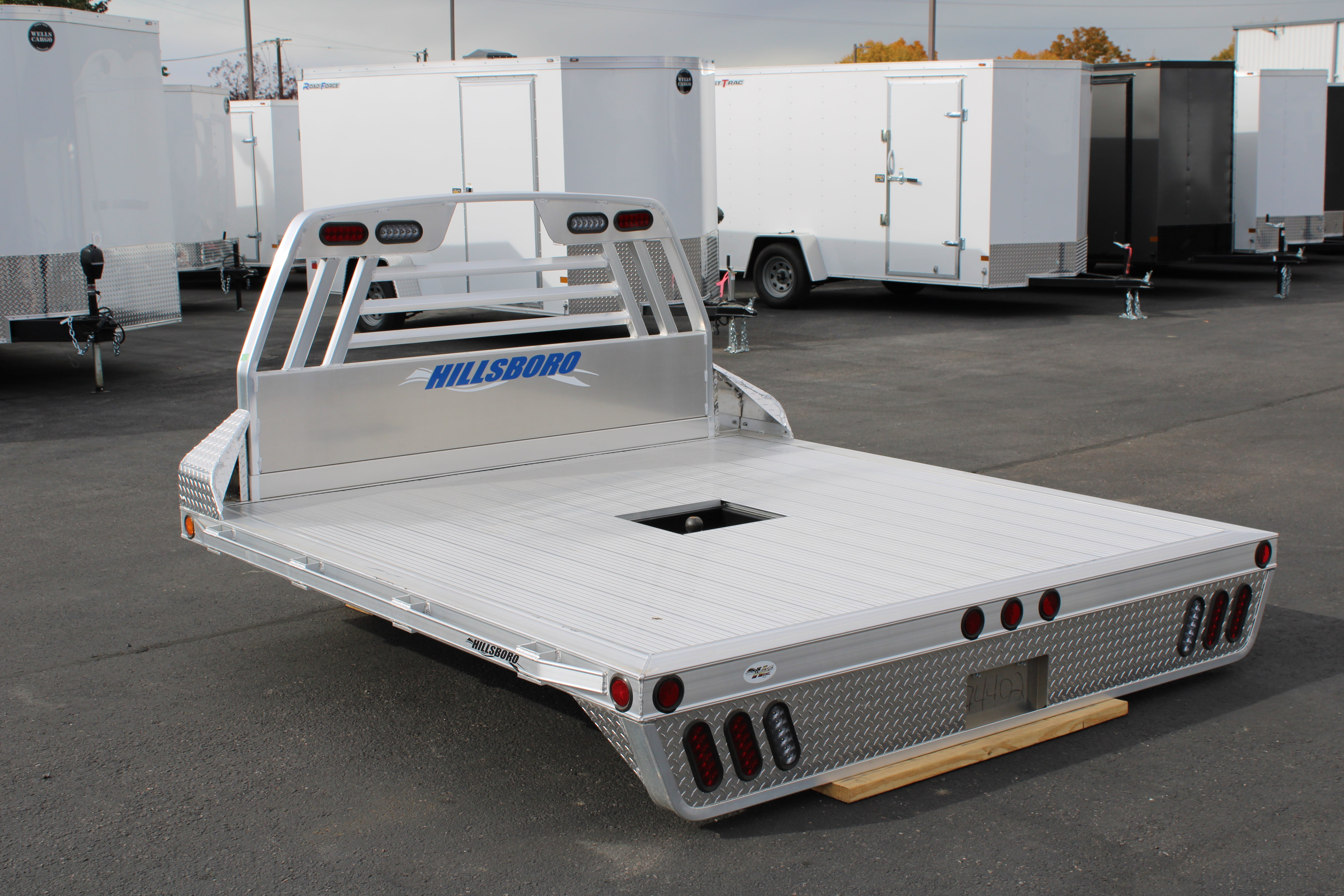 2024 Hillsboro Aluminum 7 x 8.6 Truck Bed