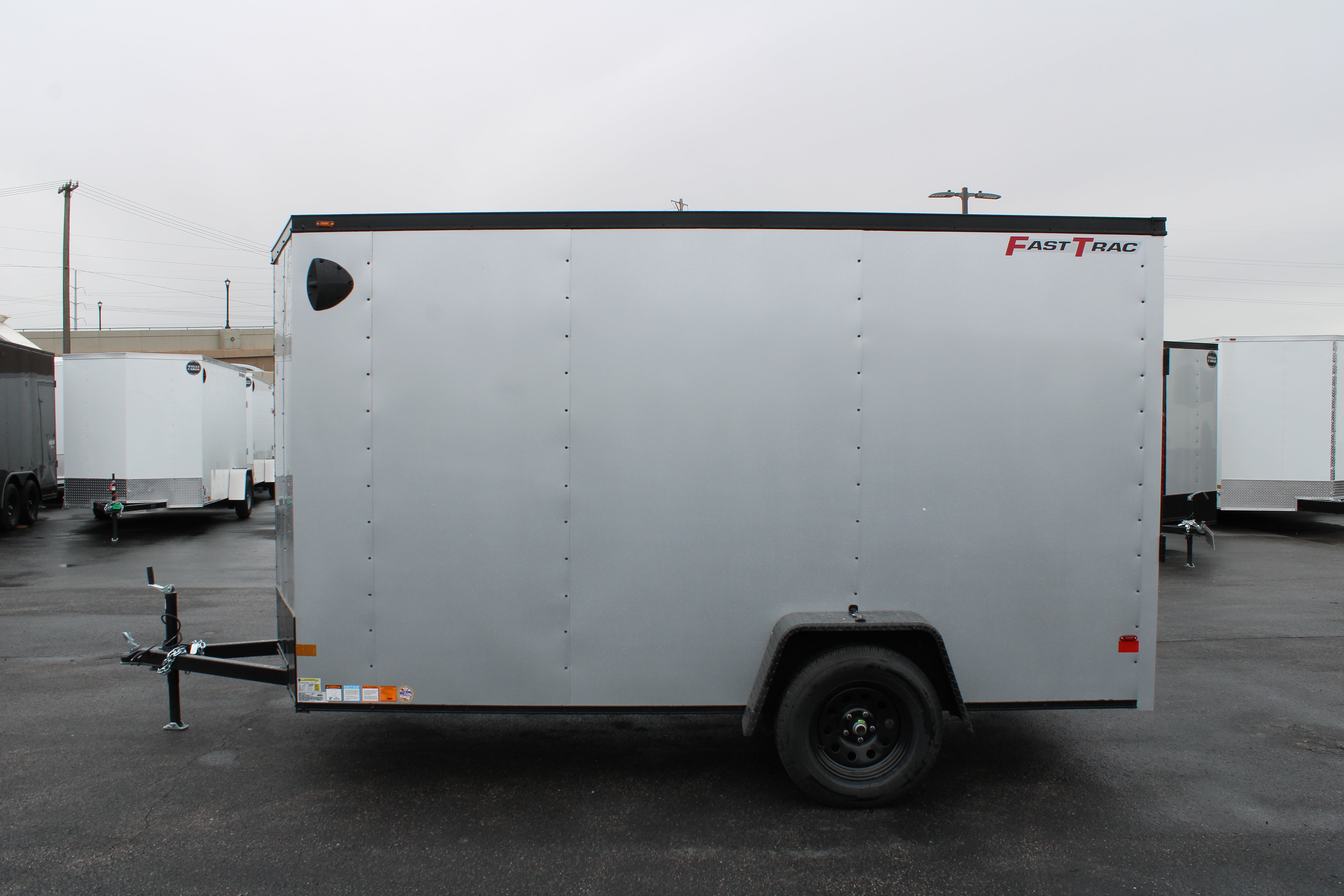 Wells Cargo 6 x 12 Deluxe Enclosed Trailer
