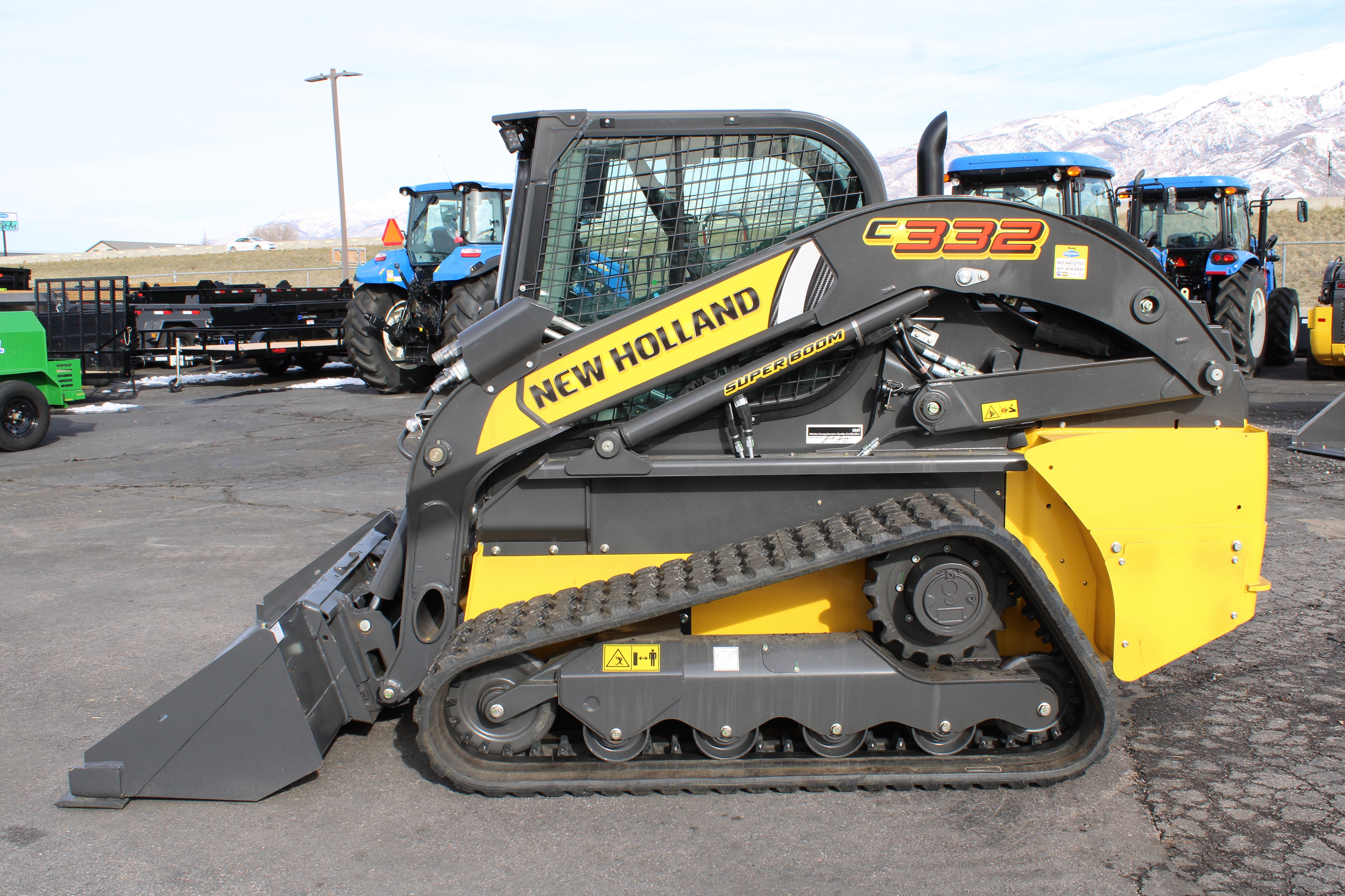 2025 New Holland C332 Track Loader