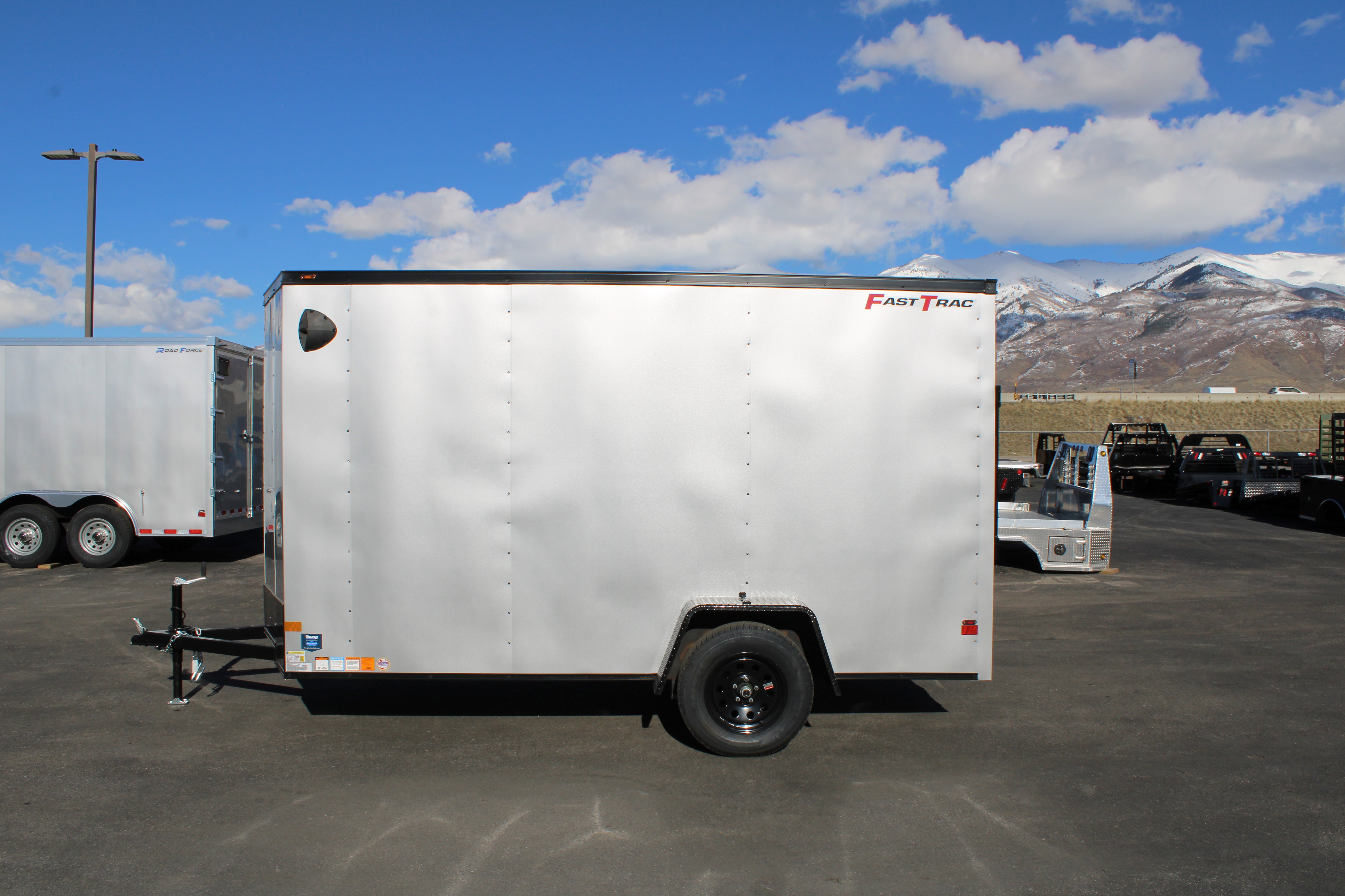 2025 Wells Cargo 6 x 12 Deluxe Enclosed Trailer