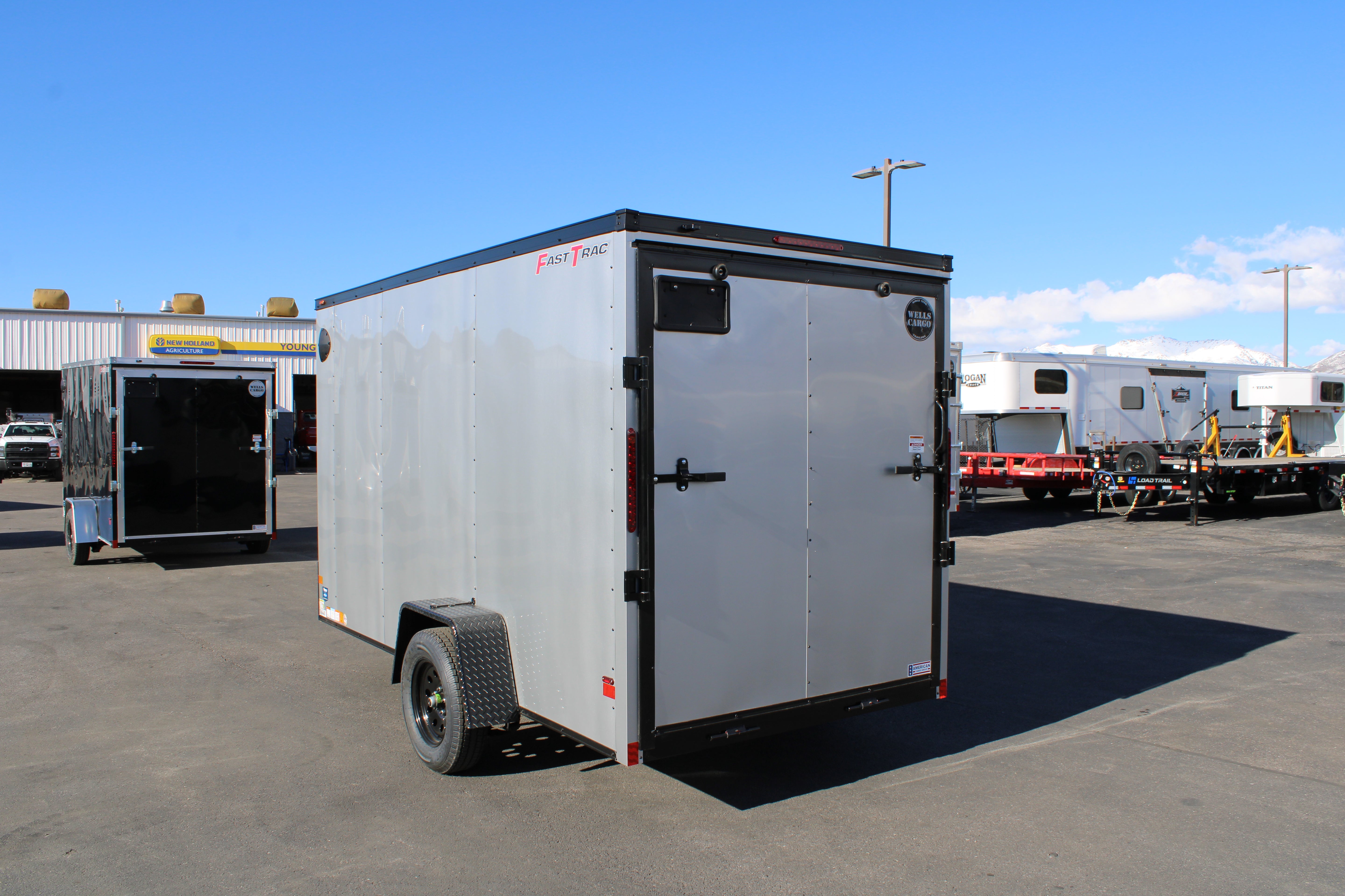 2025 Wells Cargo 6 x 12 Deluxe Enclosed Trailer