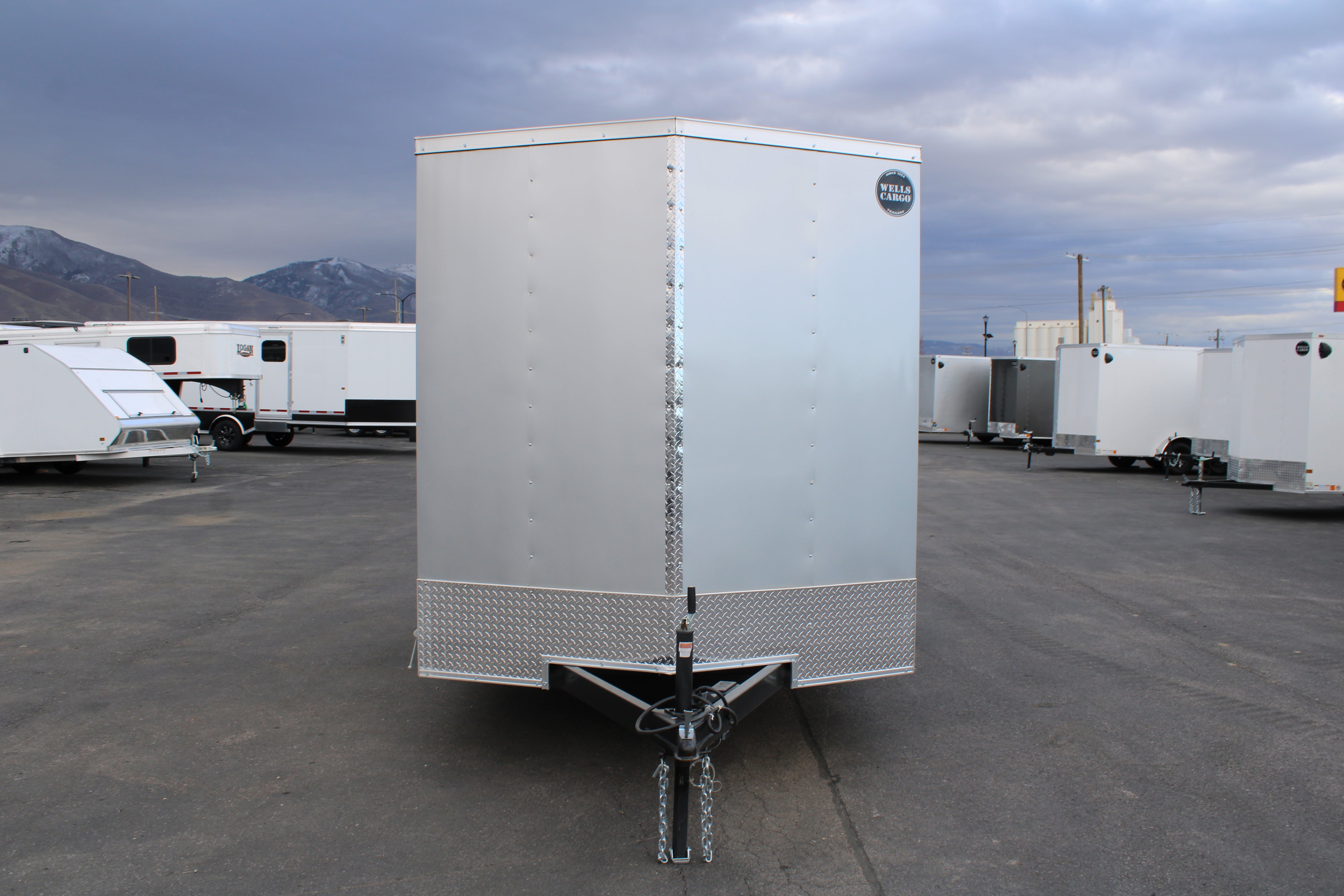 Wells Cargo 7x12 Deluxe Enclosed Trailer