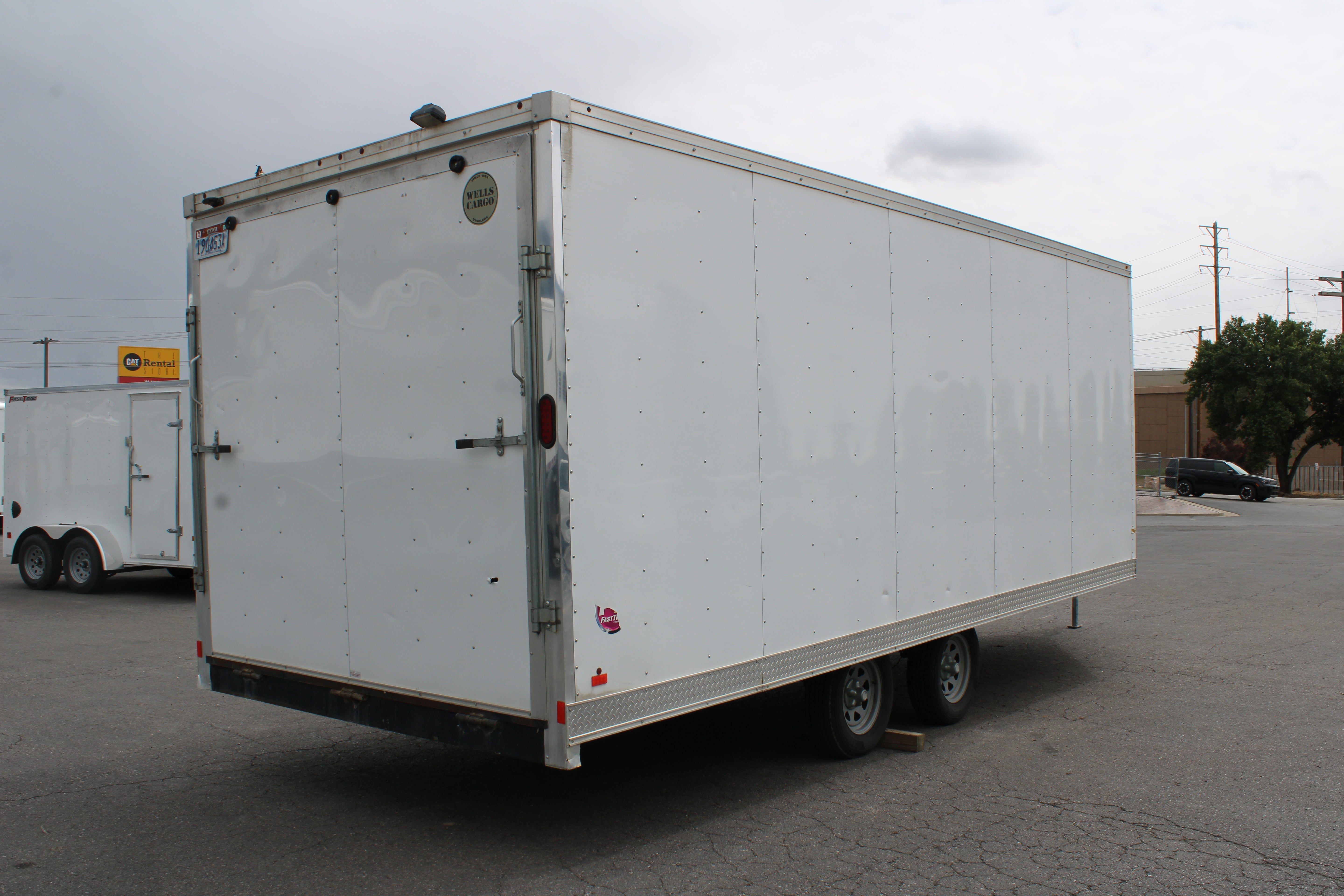 Used 26' Enclosed Snowmobile Trailer