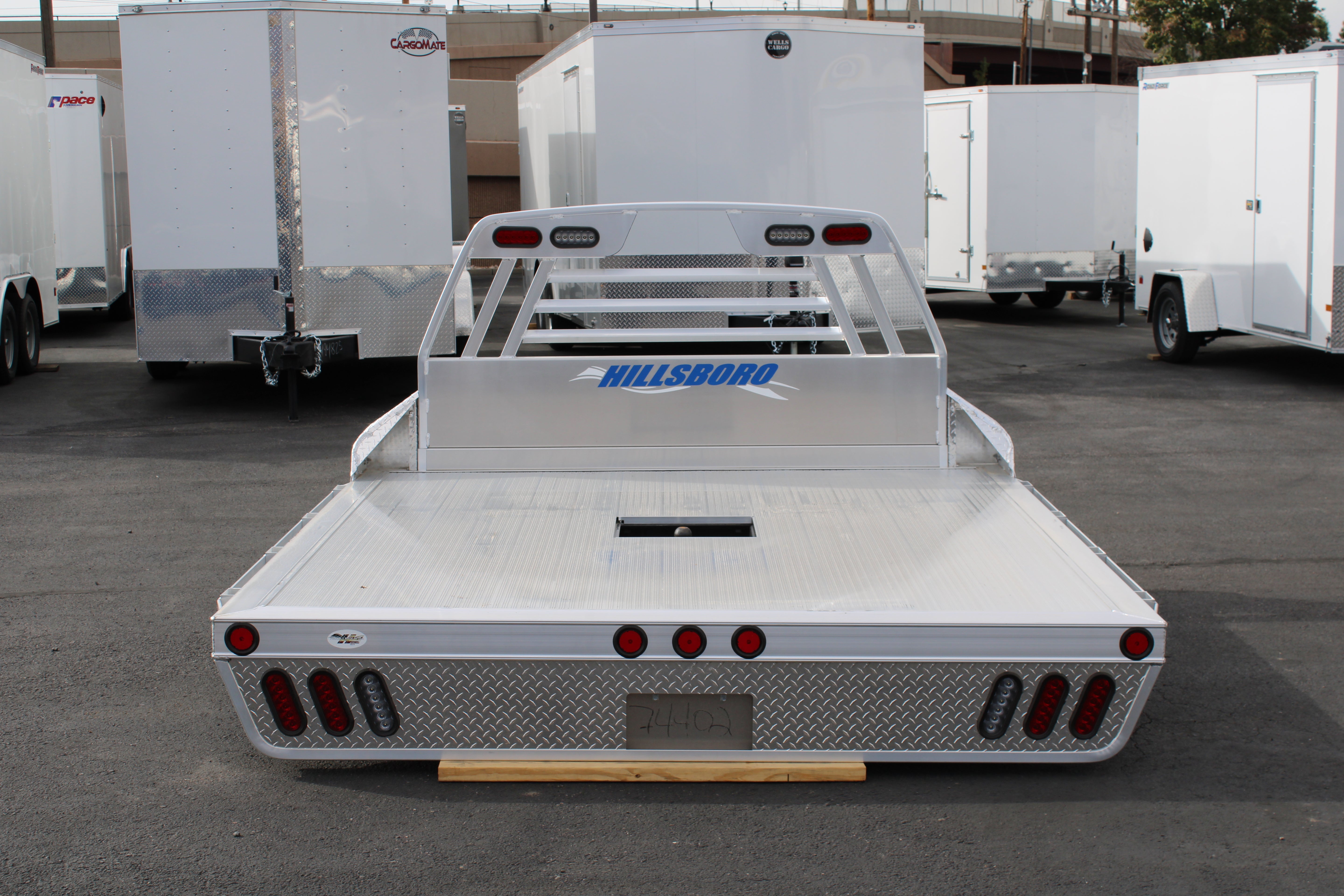 2024 Hillsboro Aluminum 7 x 8.6 Truck Bed