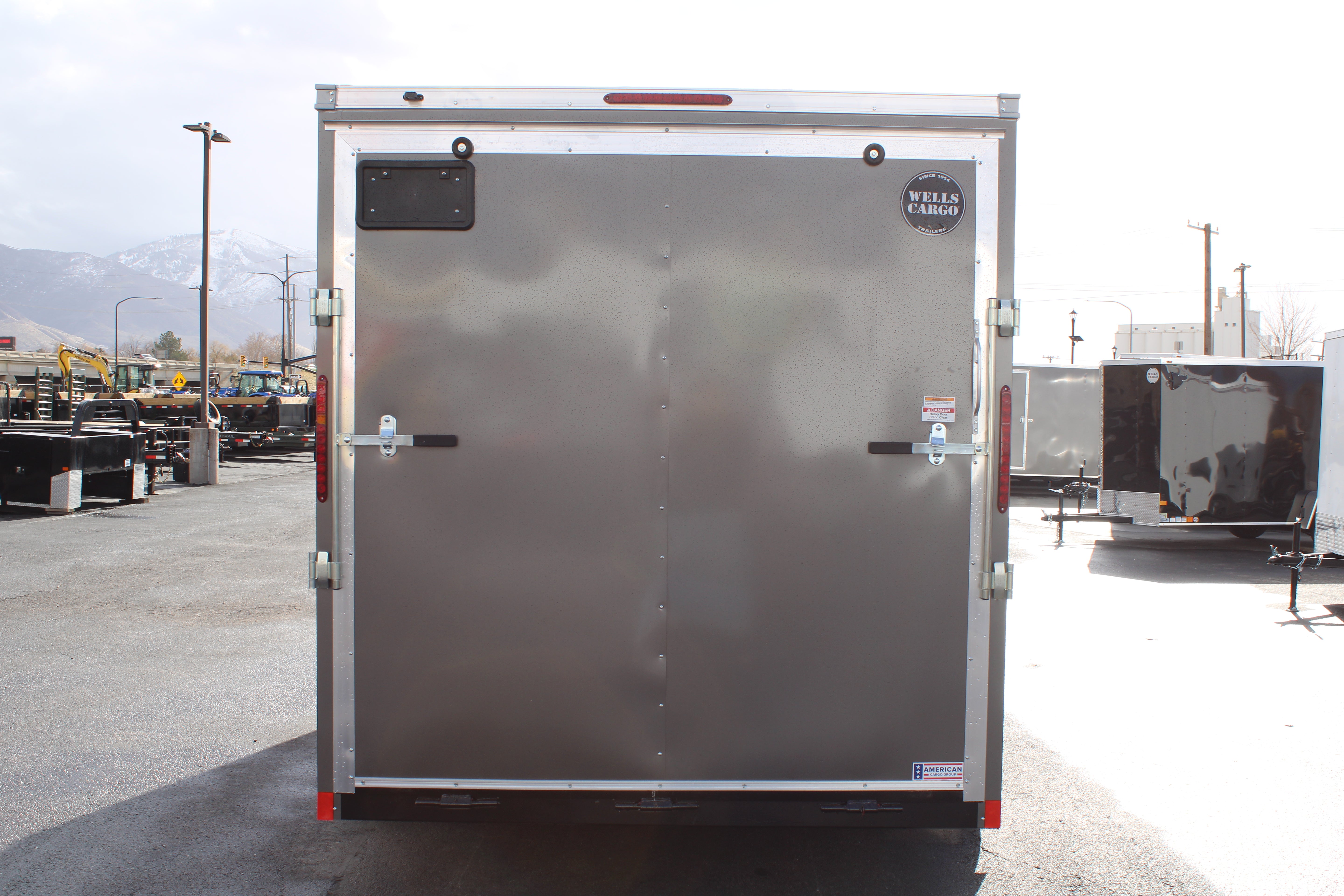 Wells Cargo 7 x 16 Deluxe Enclosed Cargo Trailer