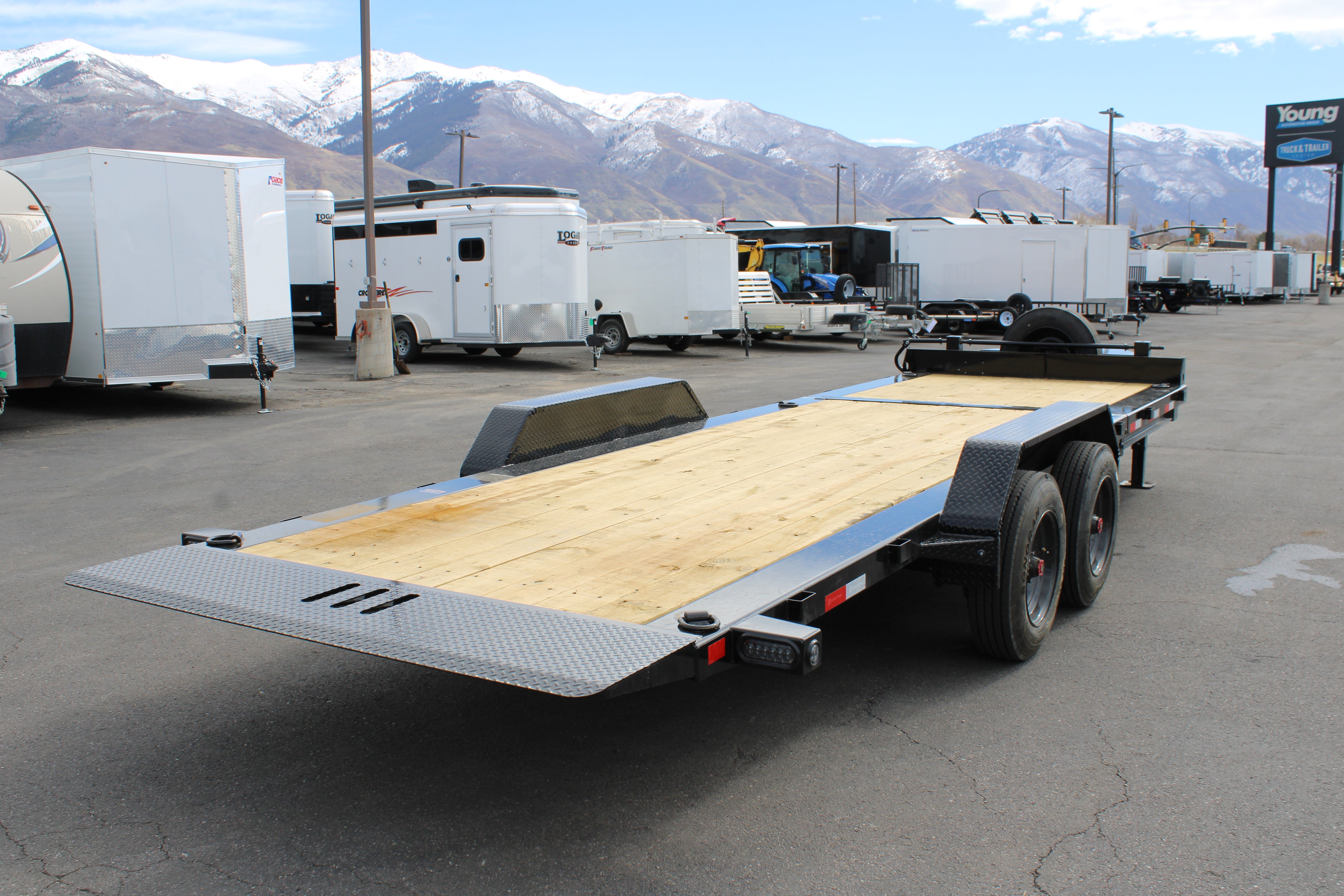 LoadTrail 22' Tilt Deck Trailer