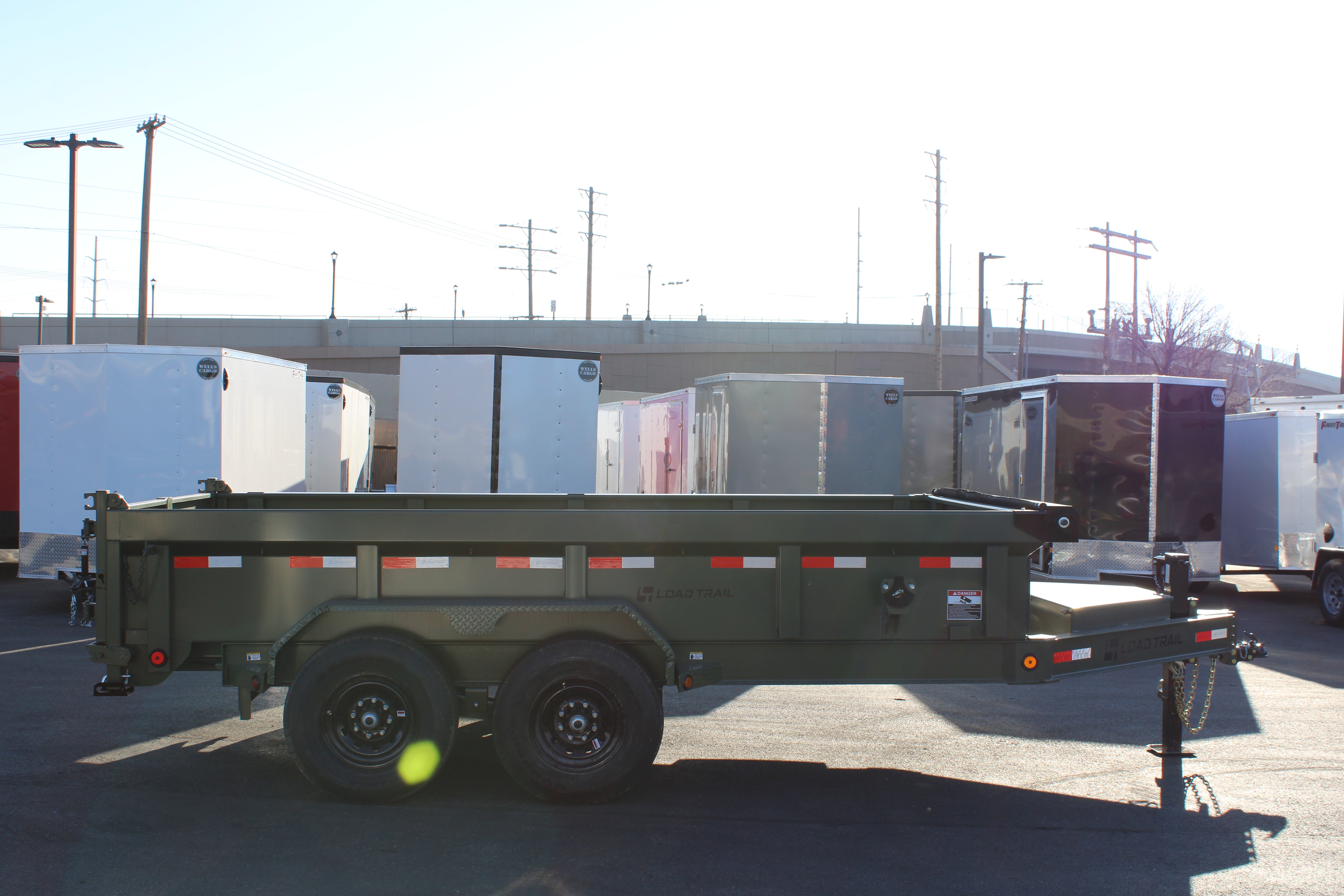 2025 Load Trail 83" x 14' Dump Trailer