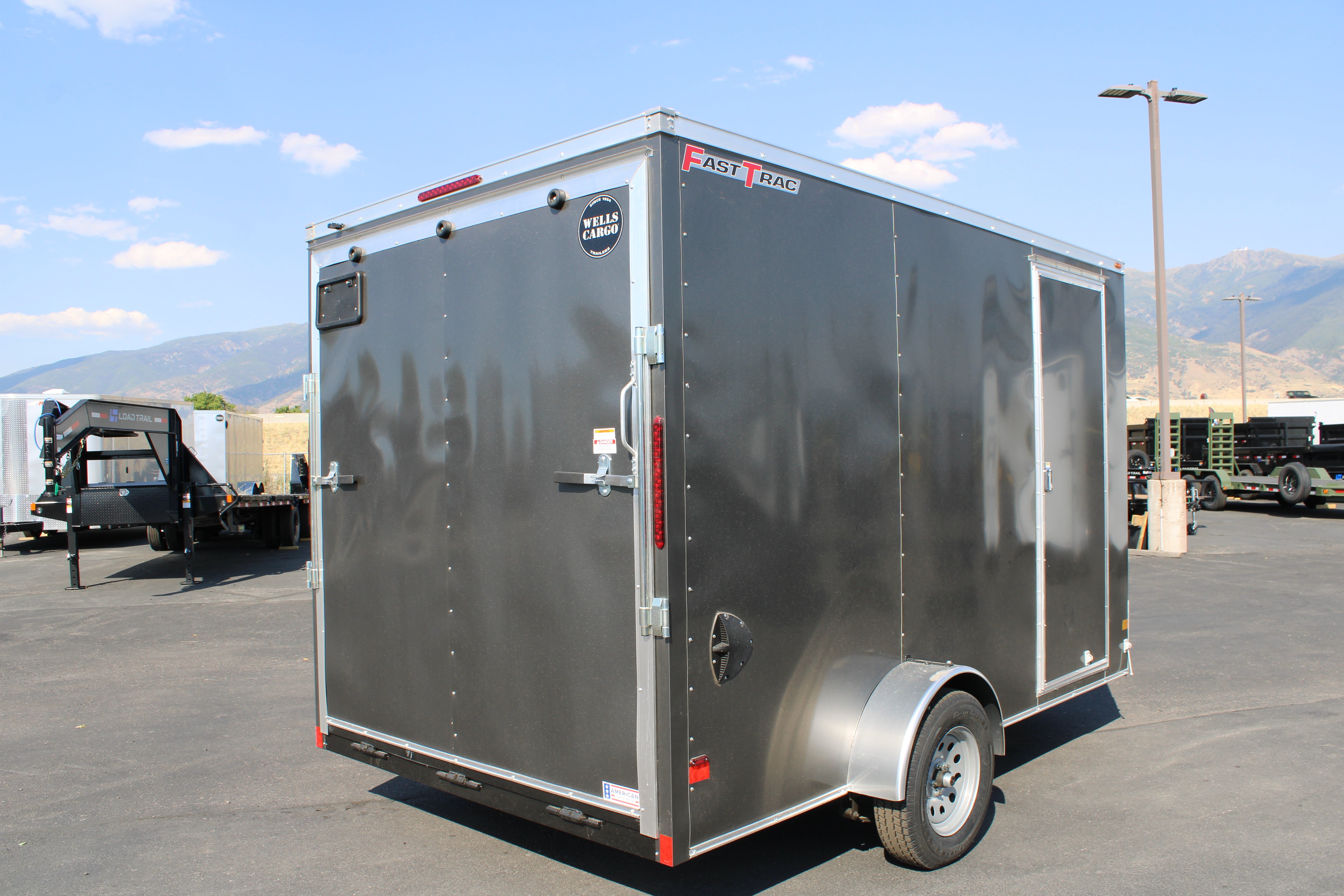 Wells Cargo 7 x 12 Deluxe Enclosed Trailer