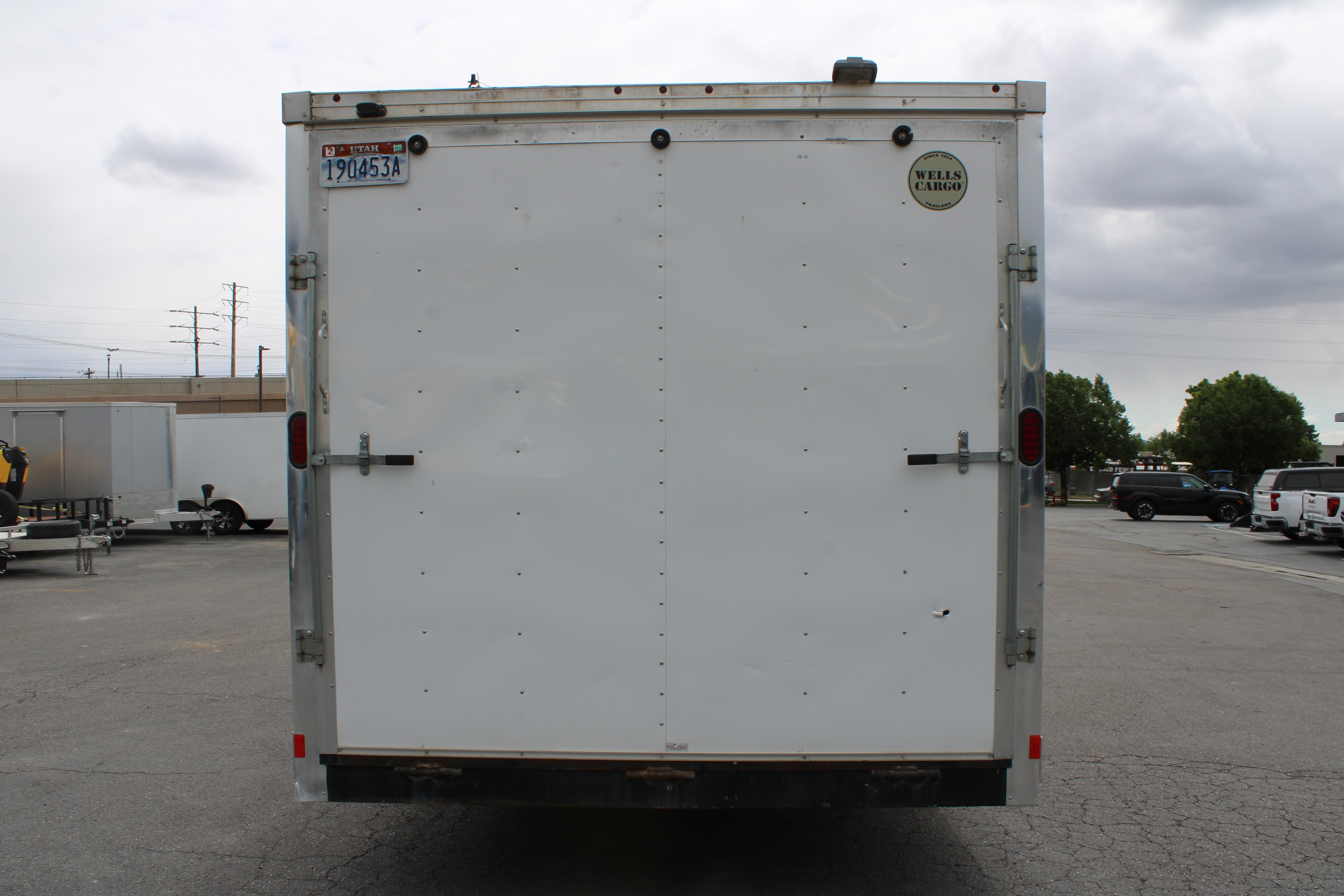 Used 26' Enclosed Snowmobile Trailer