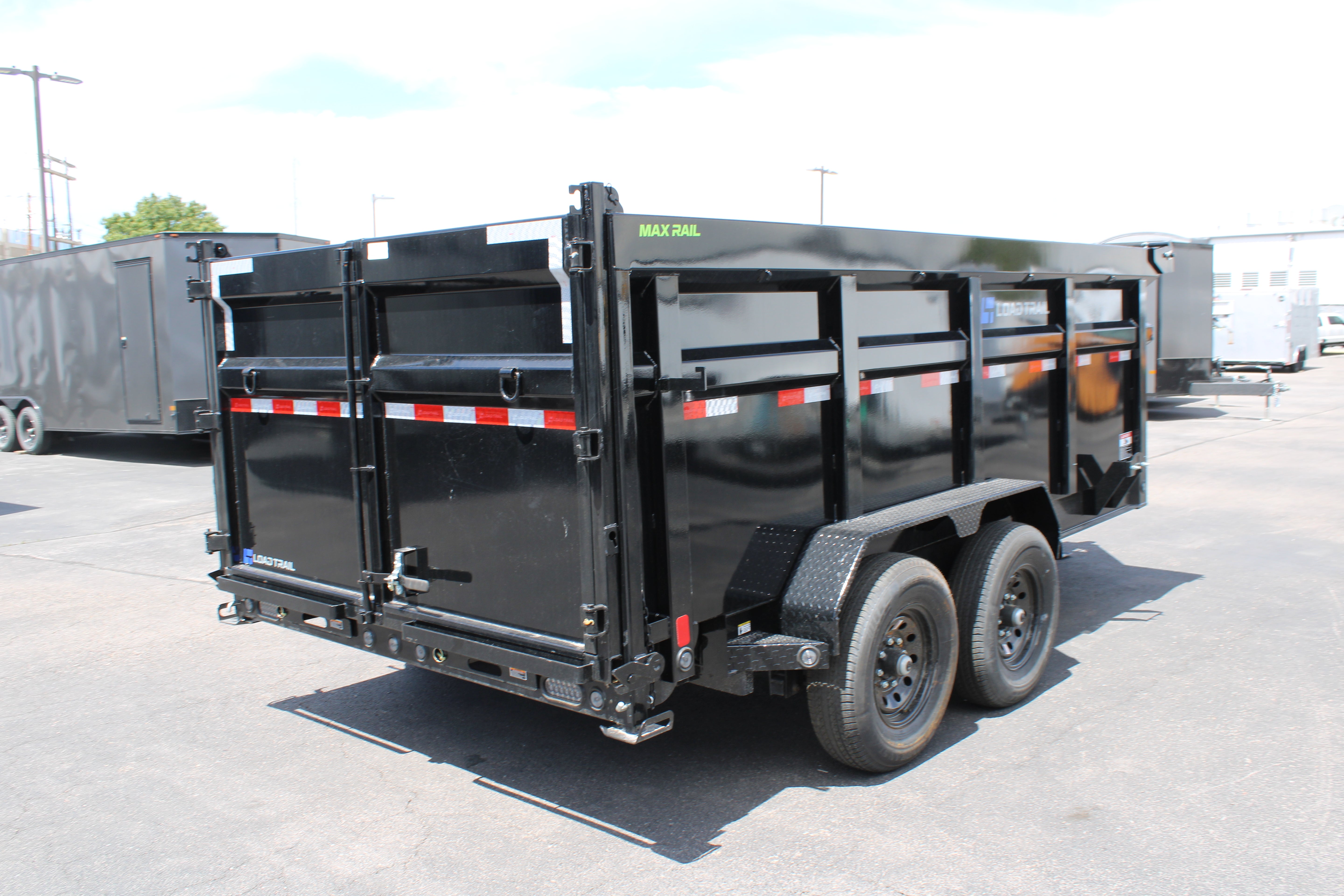 Loadtrail 4' Wall 14 Foot Dump Trailer