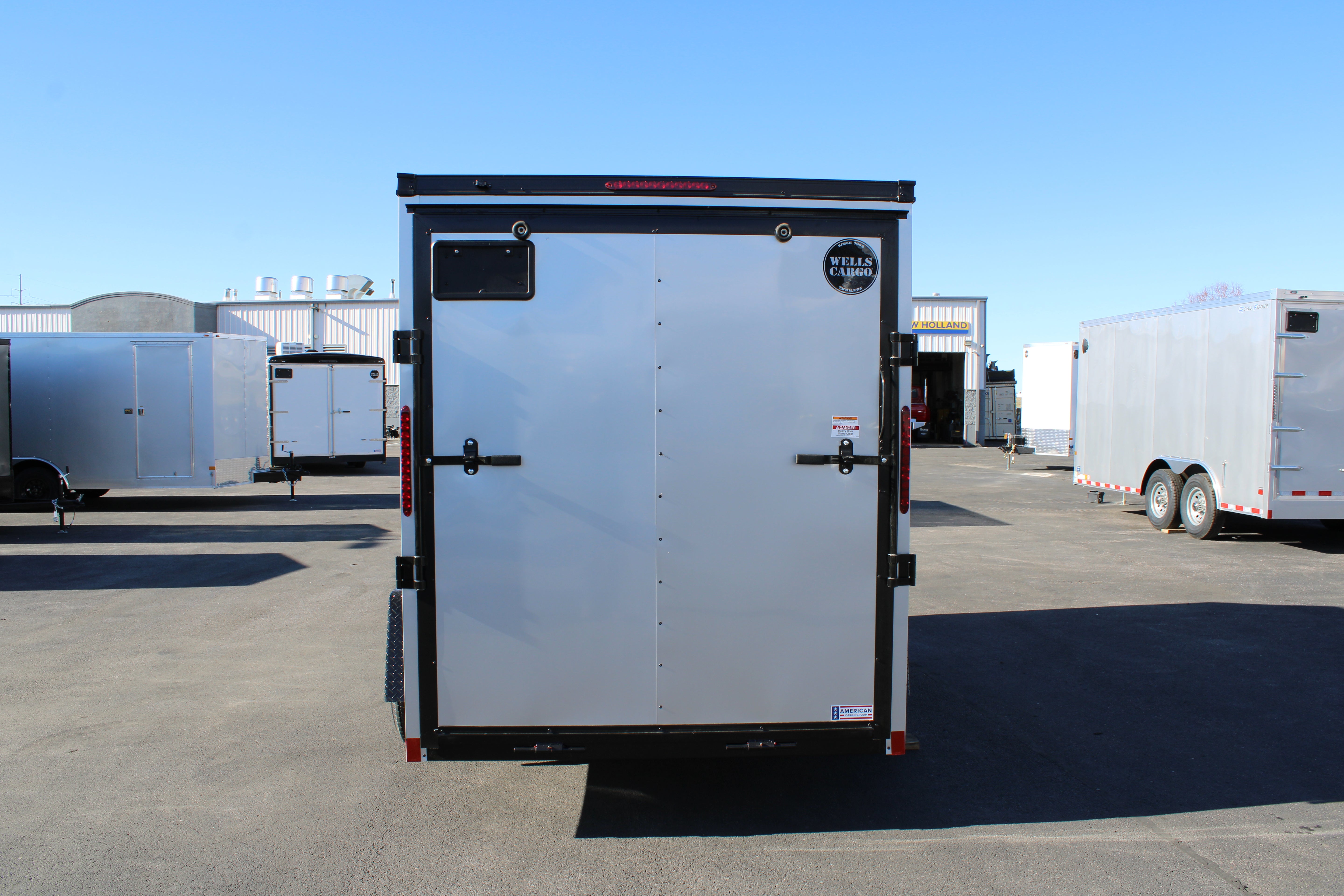 2025 Wells Cargo 6 x 12 Deluxe Enclosed Trailer