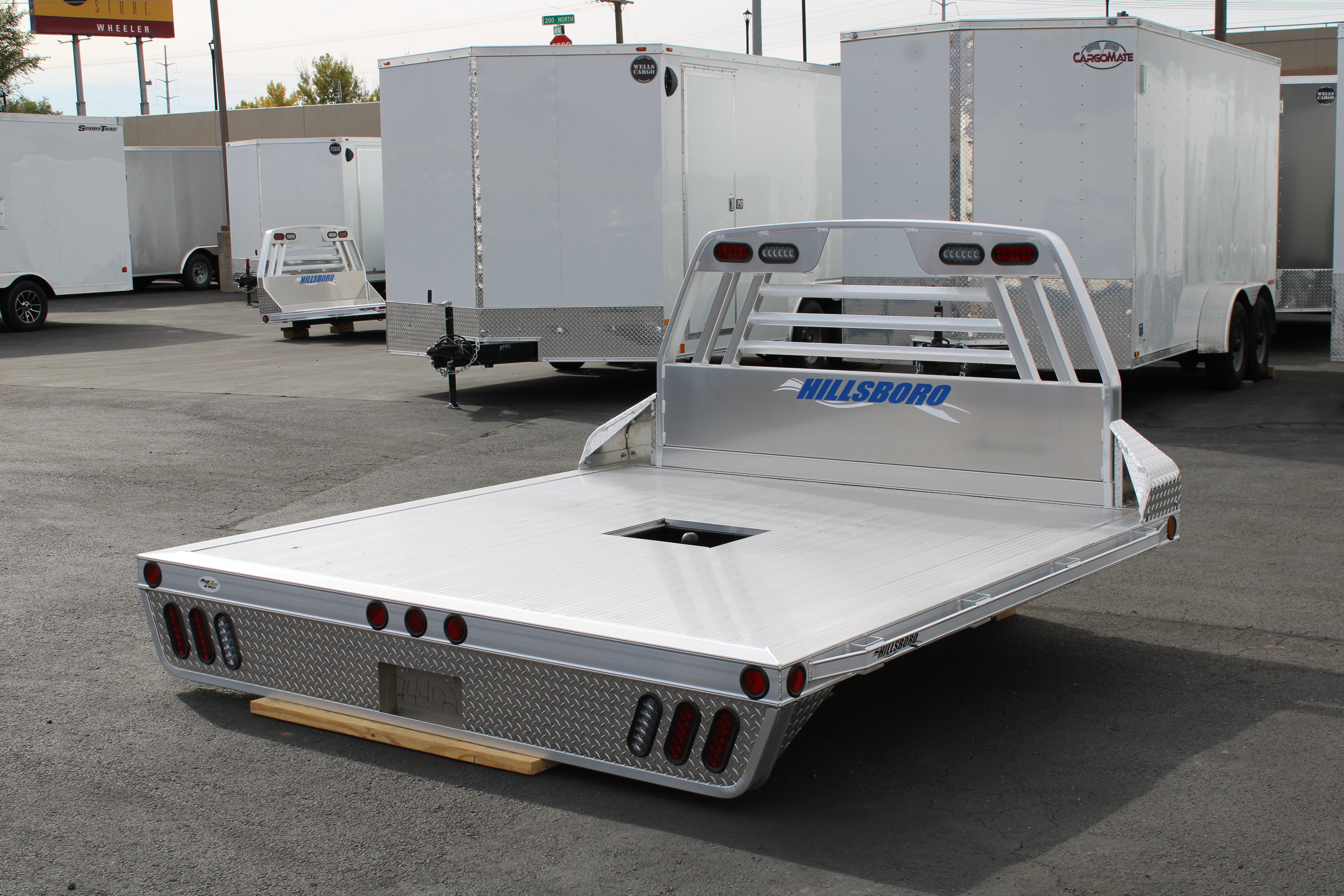 2024 Hillsboro Aluminum 7 x 8.6 Truck Bed