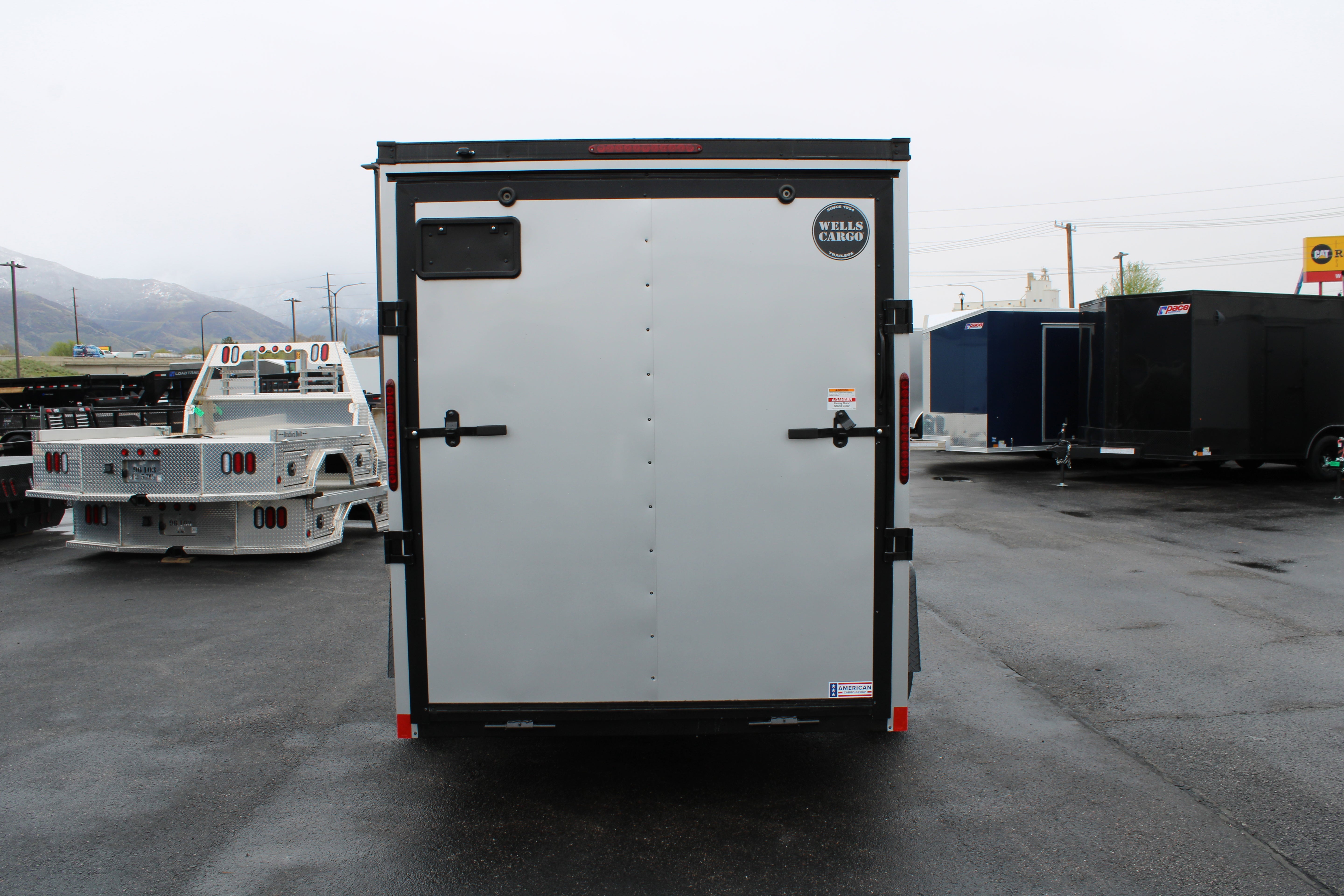 Wells Cargo 6 x 12 Deluxe Enclosed Trailer