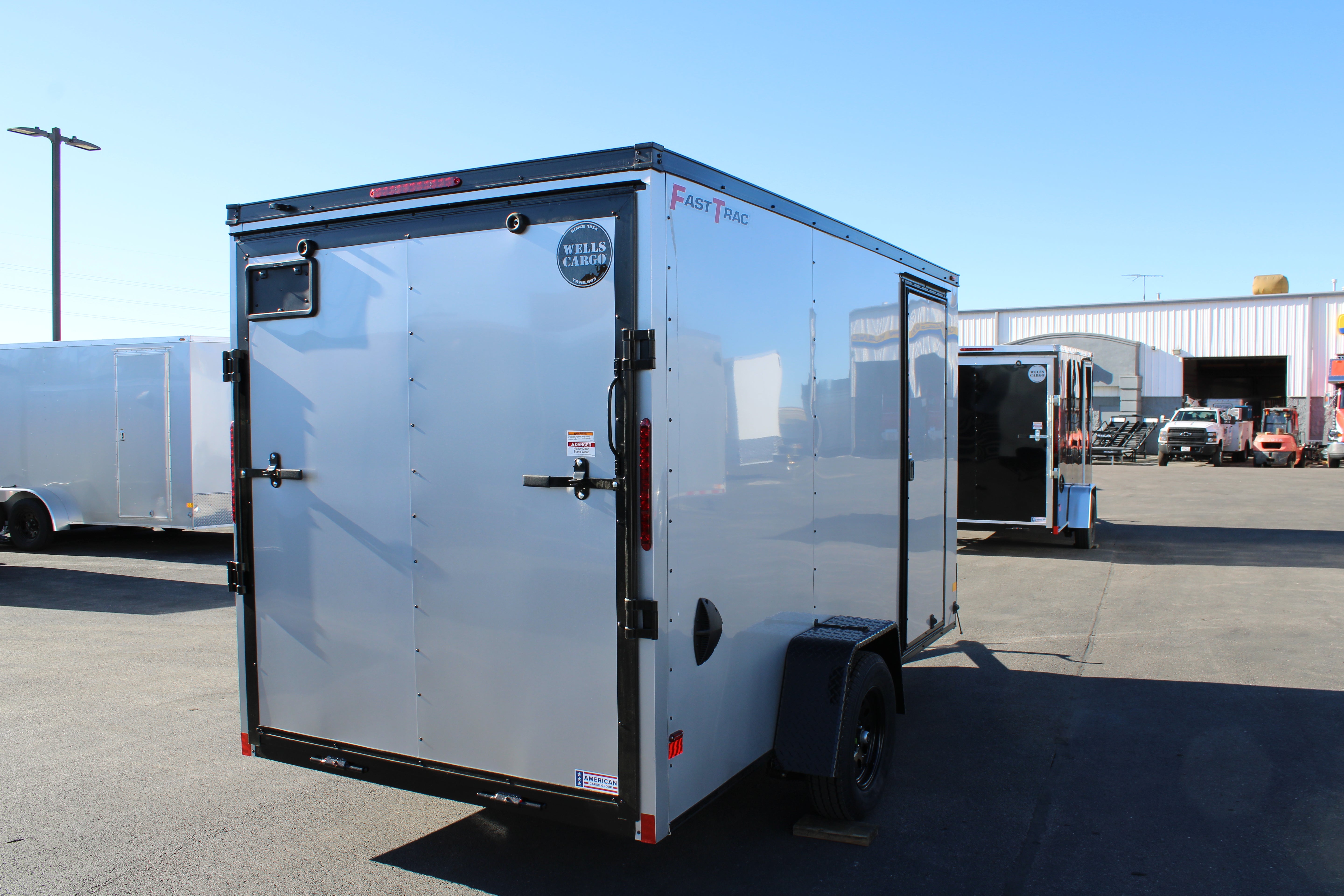 2025 Wells Cargo 6 x 12 Deluxe Enclosed Trailer